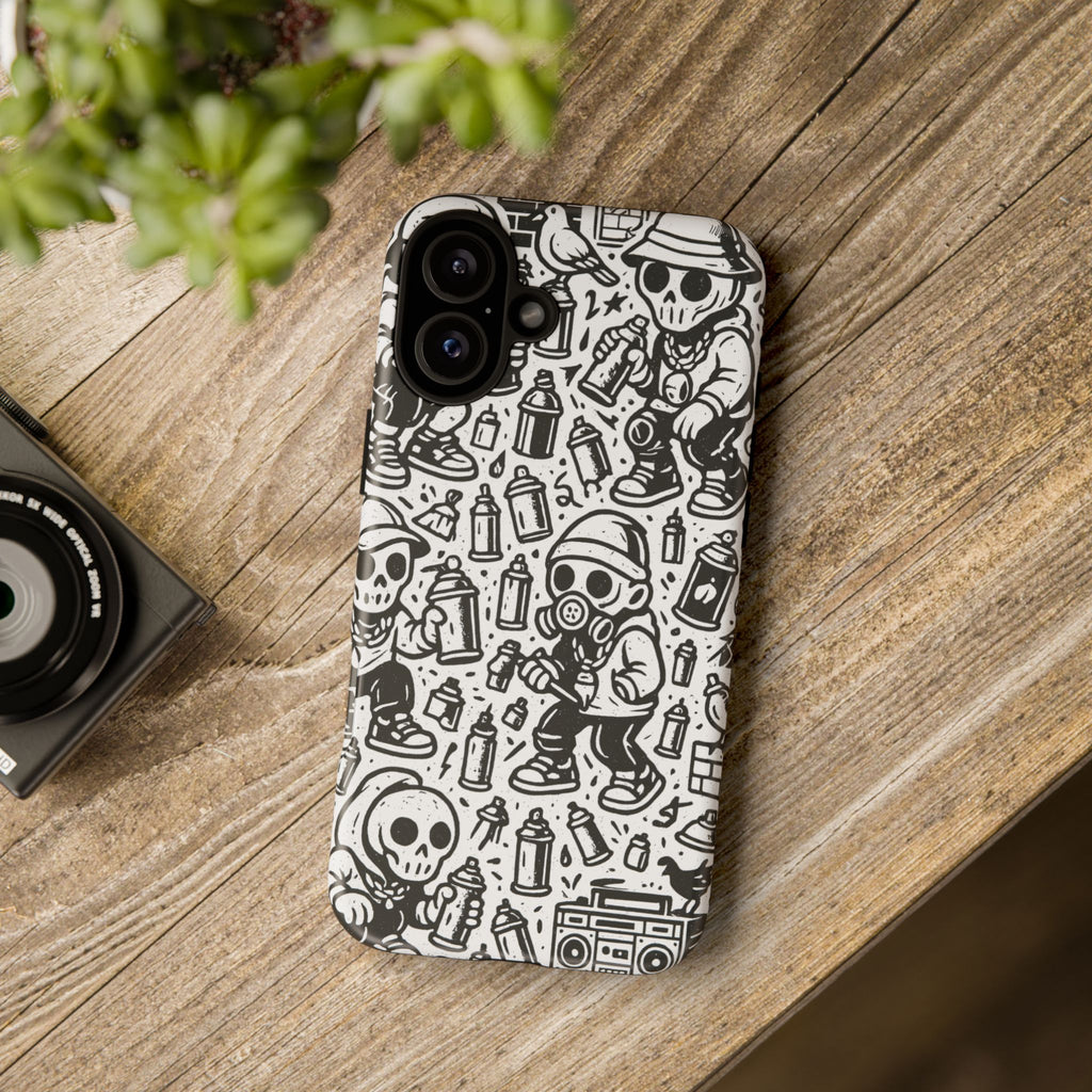 Graffiti Artist - Kreepy Kyds Pattern Phone Case