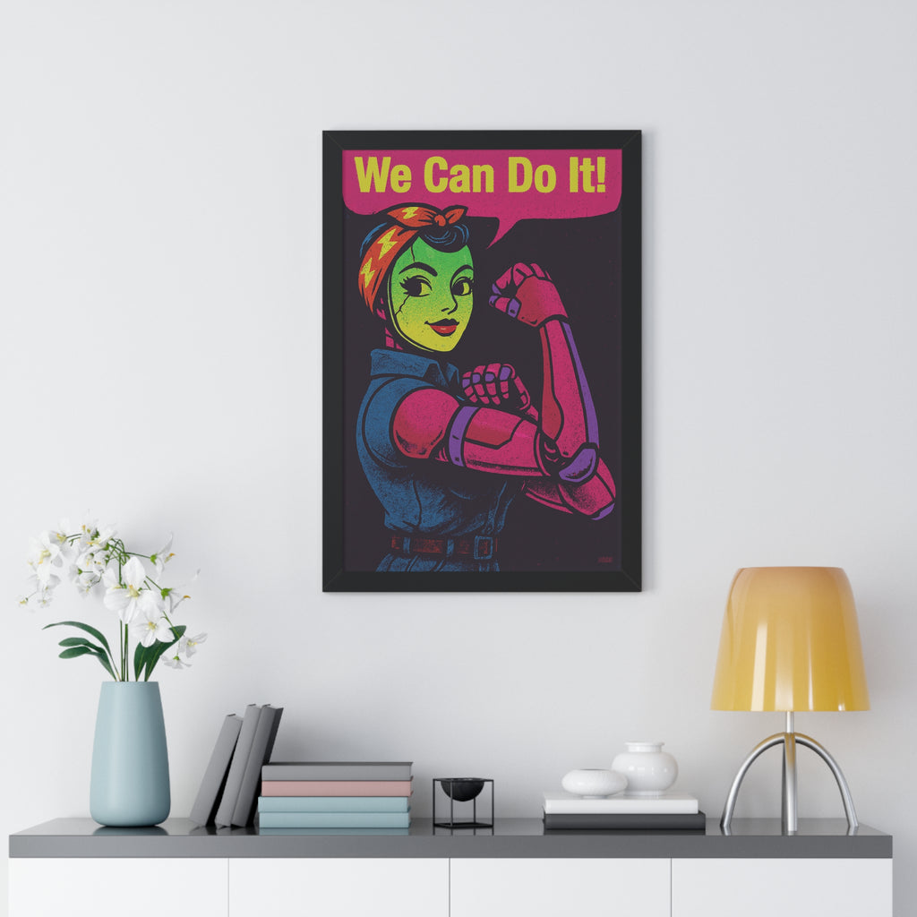 We Can Do It! Android - Framed Poster