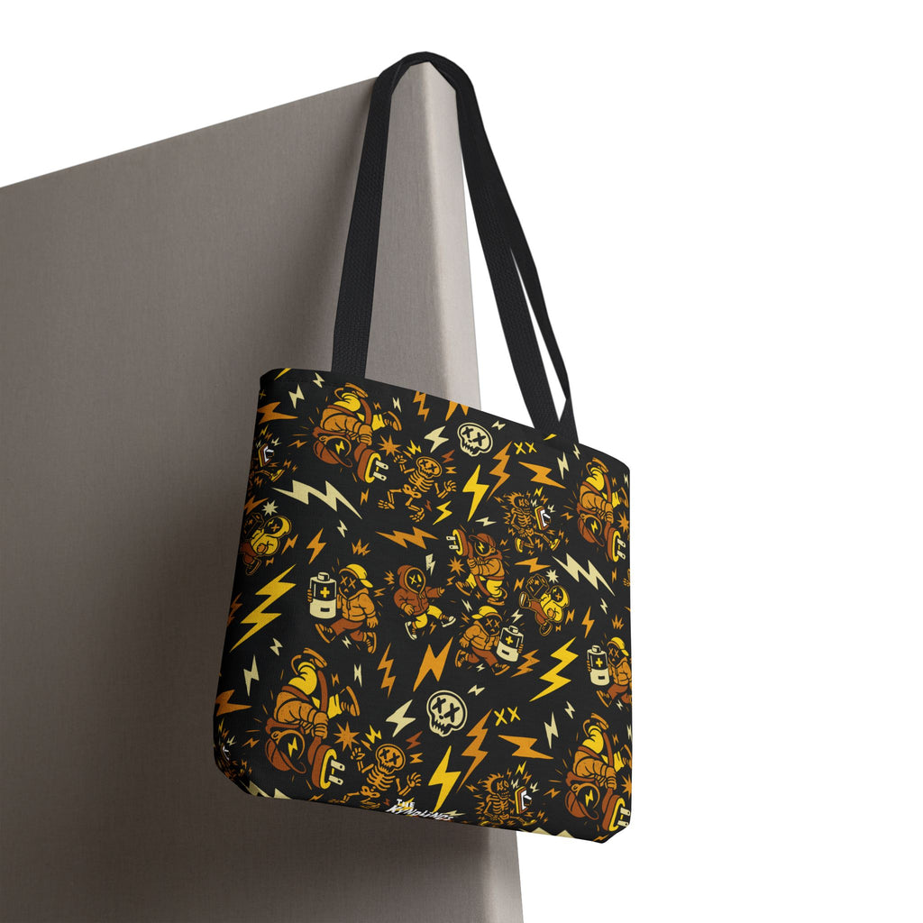 Electric Kreepy Kyds Pattern Tote Bag