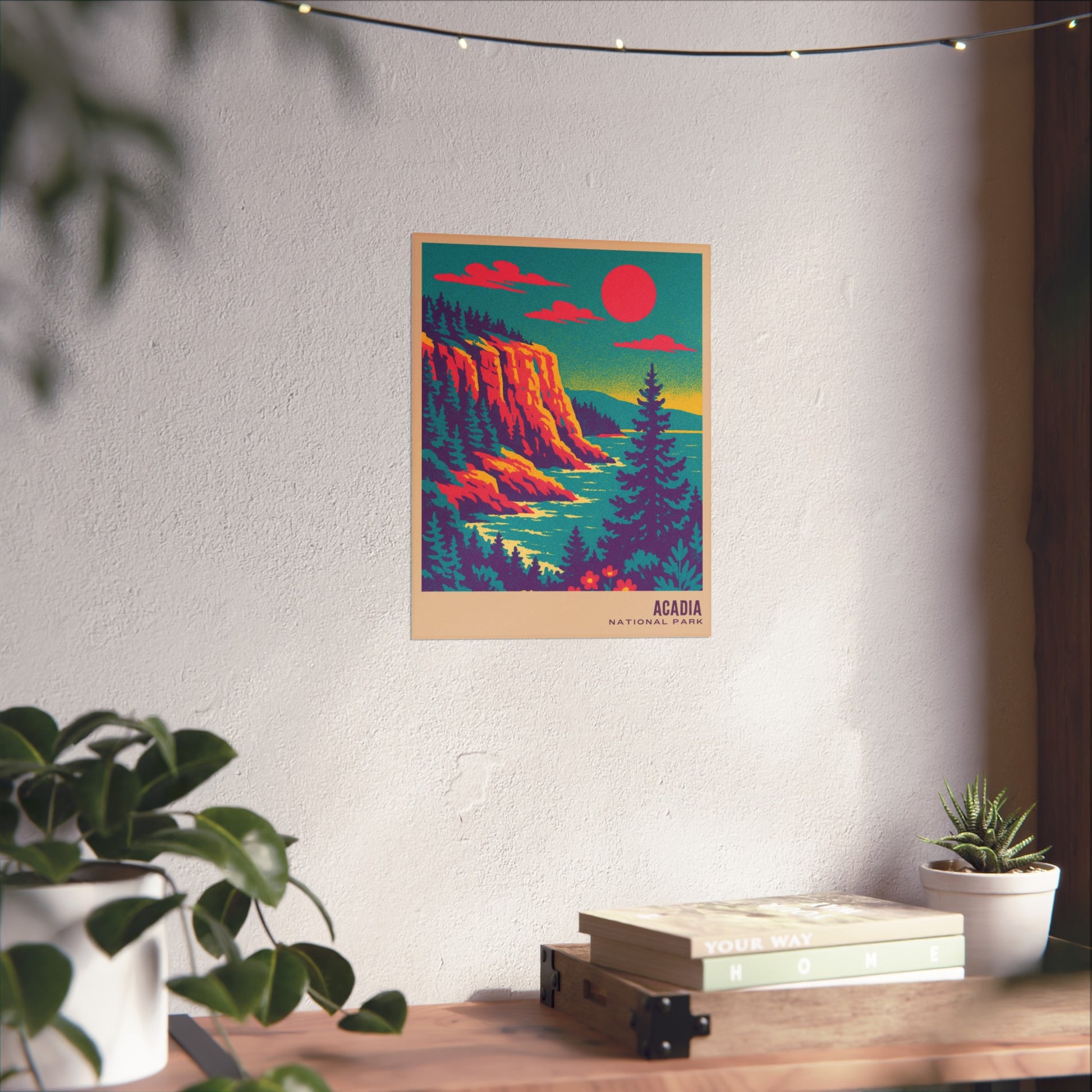 Arcadia National Park Poster : VINTAGEGRAPH Collection