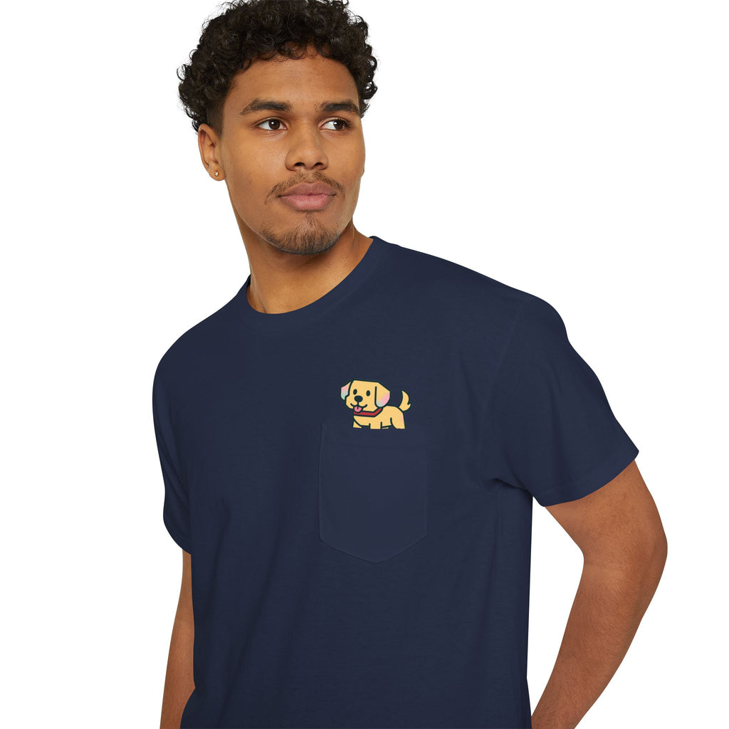 Golden Retriever T-Shirt: Pocket Pets By Kyndlings