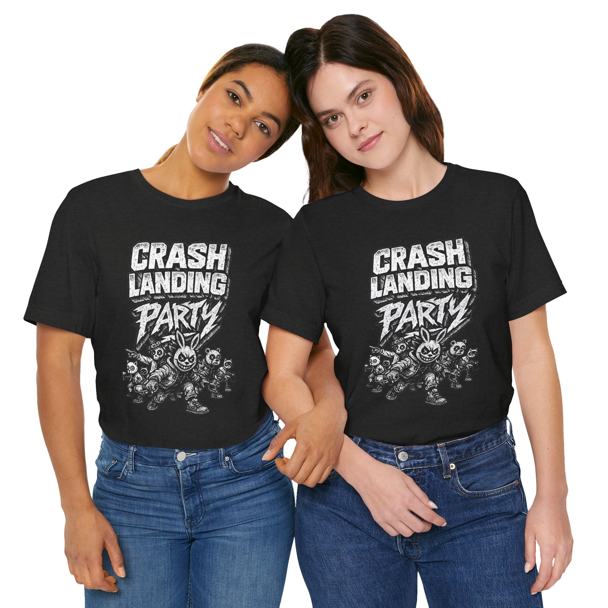CRASH LANDING PARTY Unisex Tee