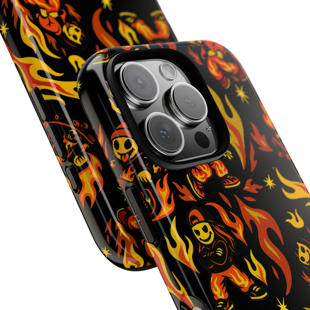 FYRE DANCE - Kreepy Kyds Pattern Phone Case