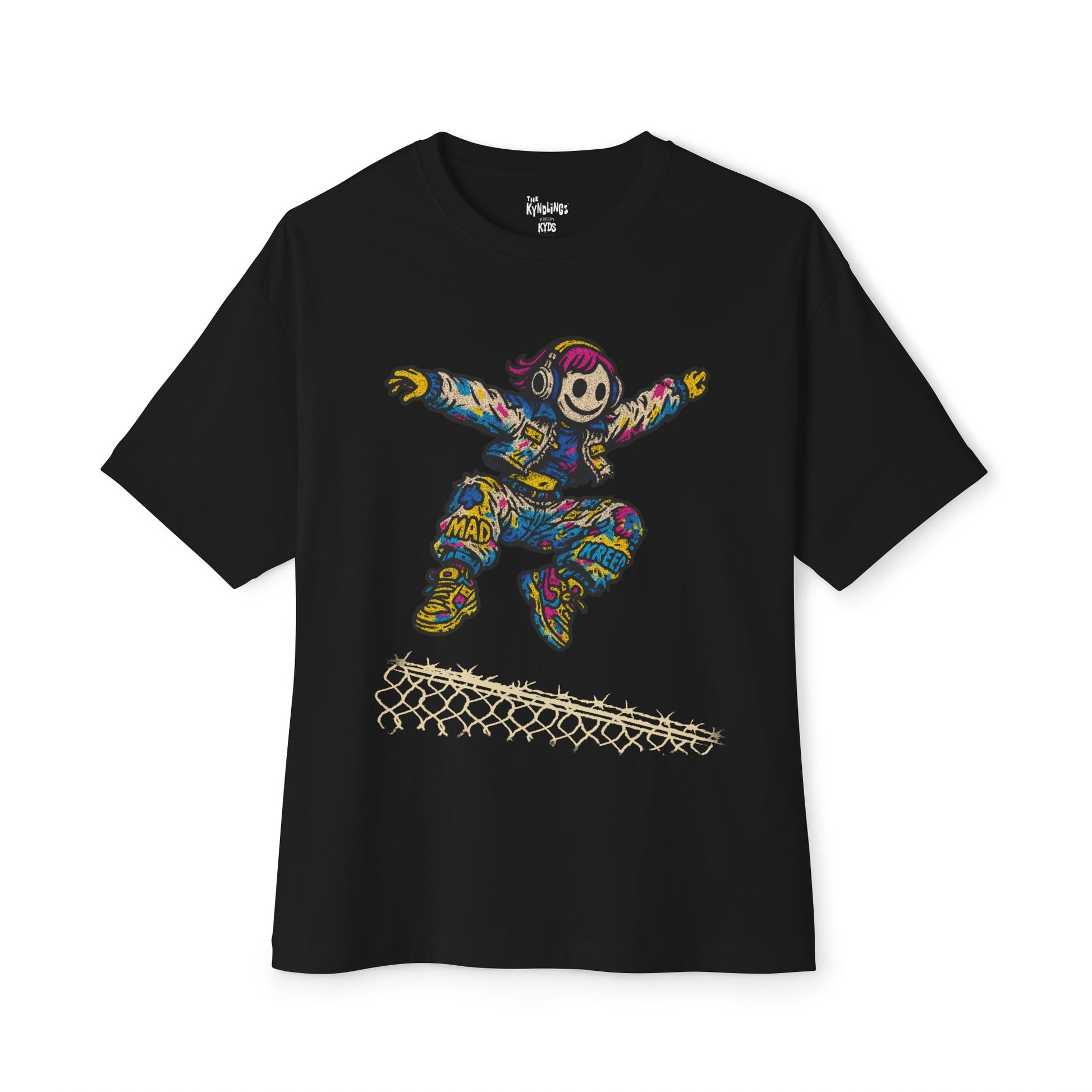“Get Over It” Jump Shirt Oversized Boxy Tee