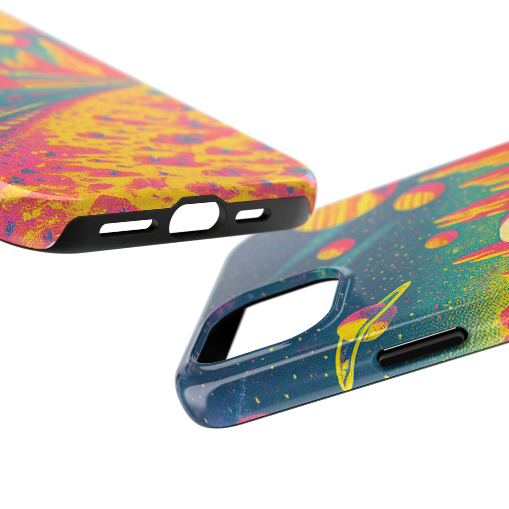 Canyons of Mars Phone Case : VINTAGEGRAPH Collection