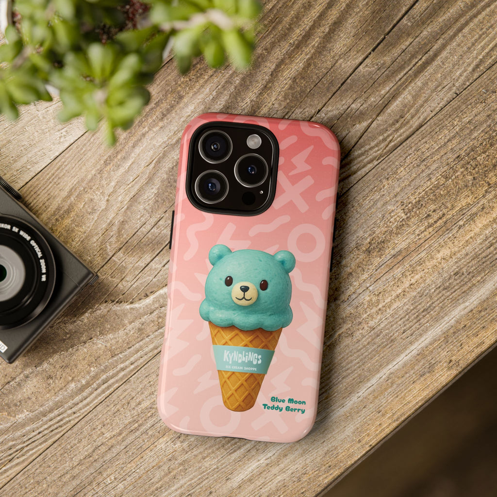 Blue Moon Teddy Berry: ICE CREAM SHOPPE | Sweet & Tough Phone Case