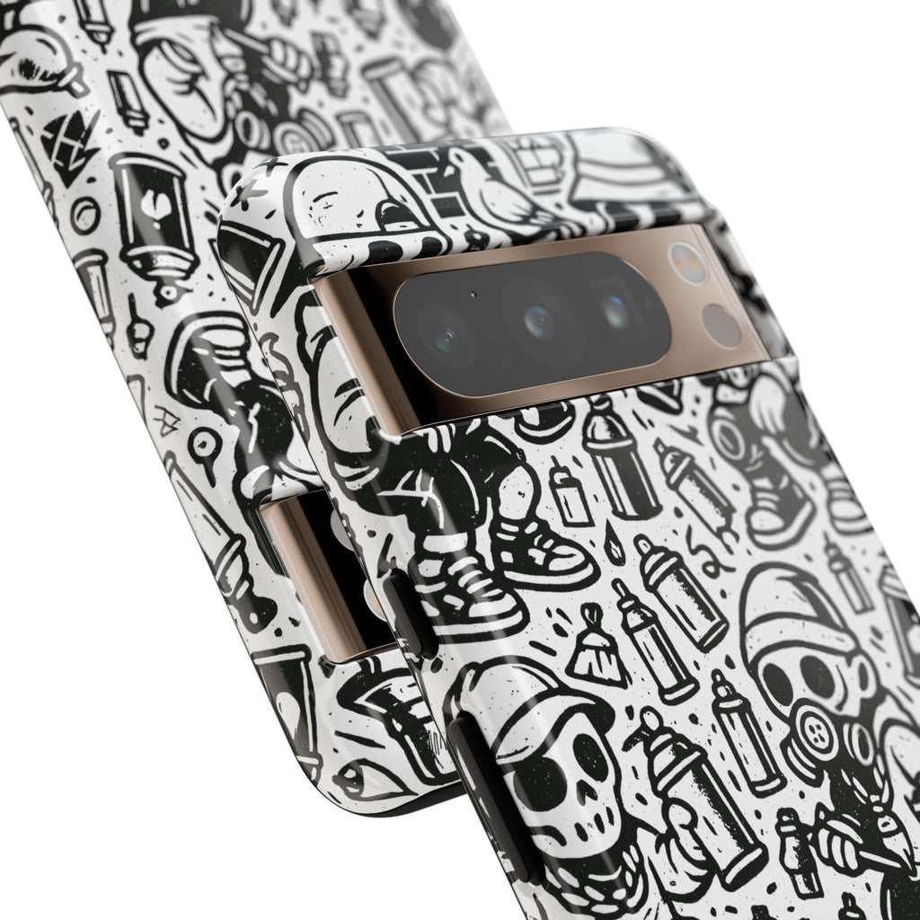 Graffiti Artist - Kreepy Kyds Pattern Phone Case