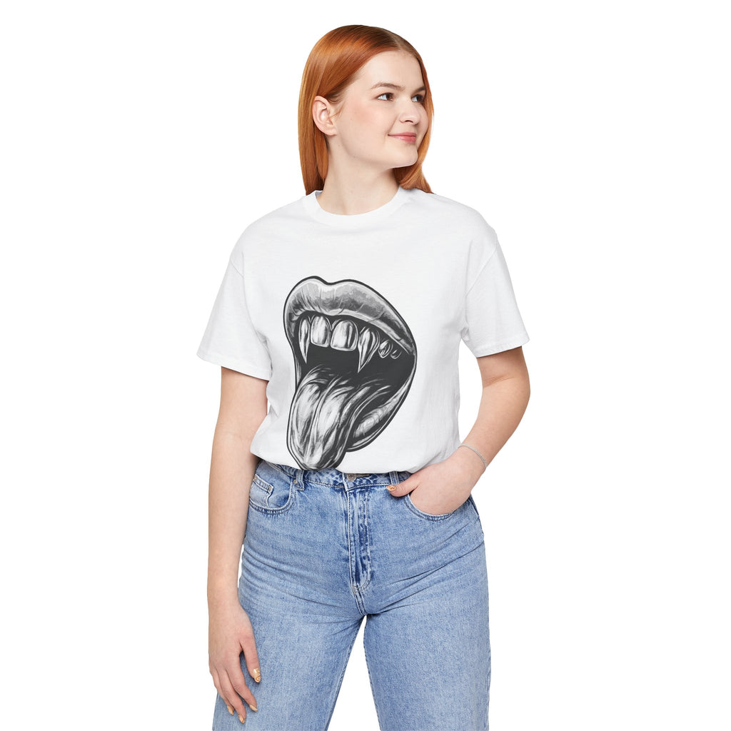 I DONT BITE UNLESS ASKED Graphic Tee