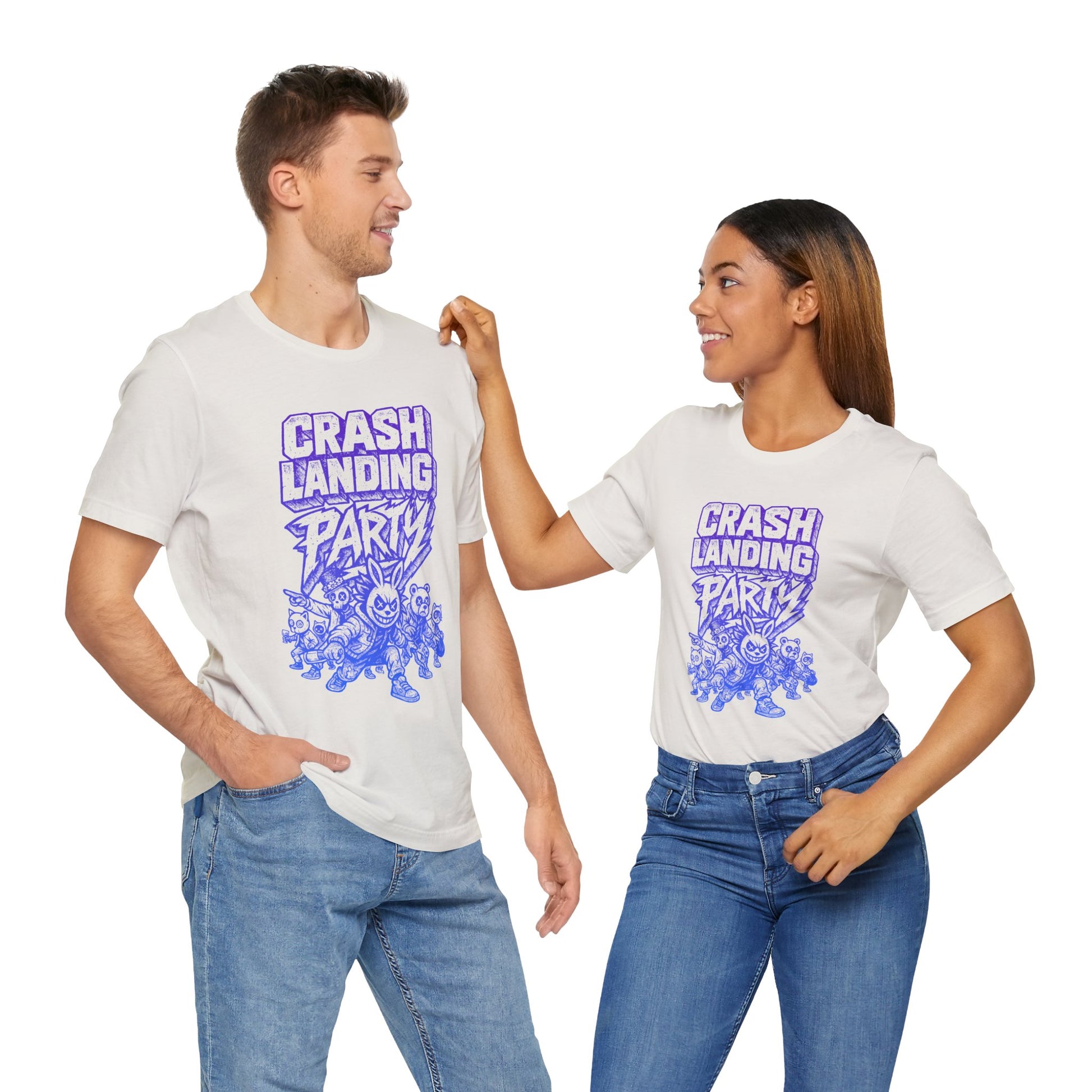 CRASH LANDING PARTY Unisex Tee