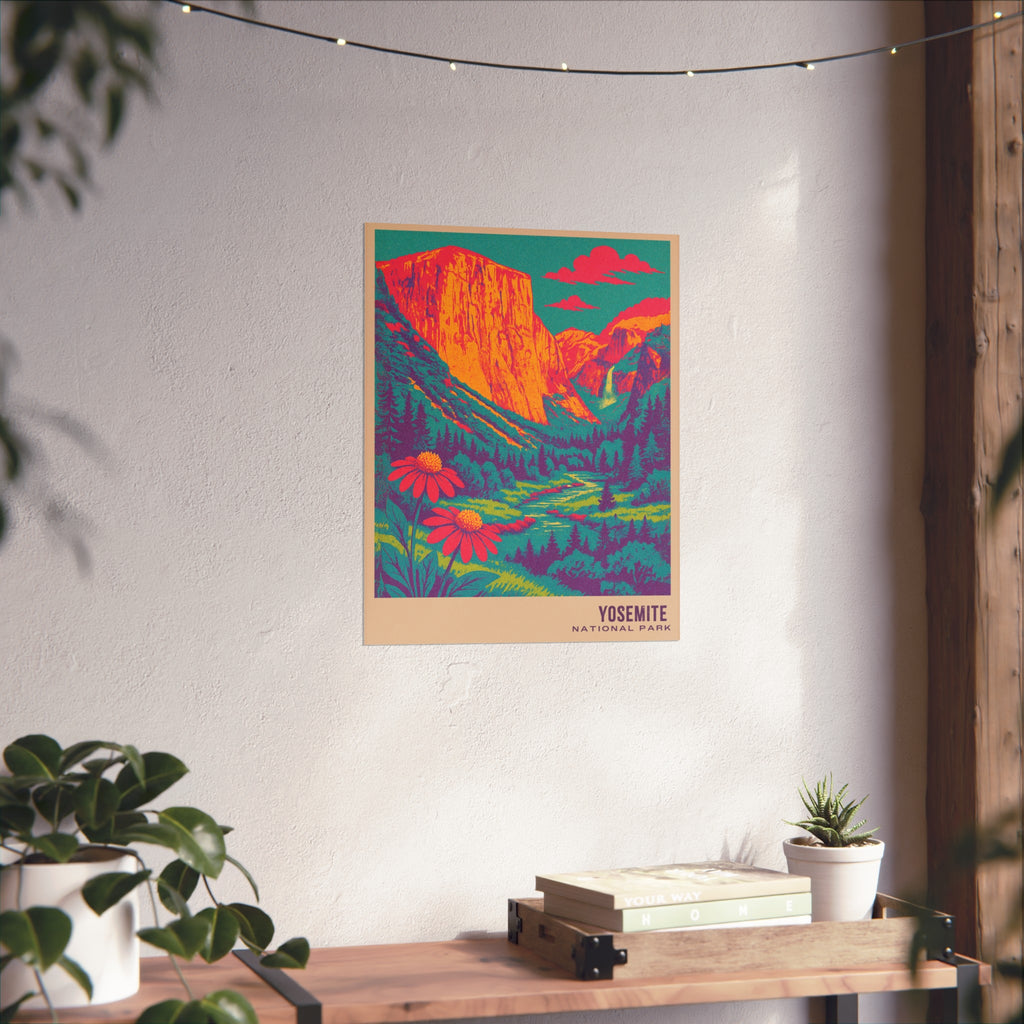 Yosemite National Park Poster : VINTAGEGRAPH Collection