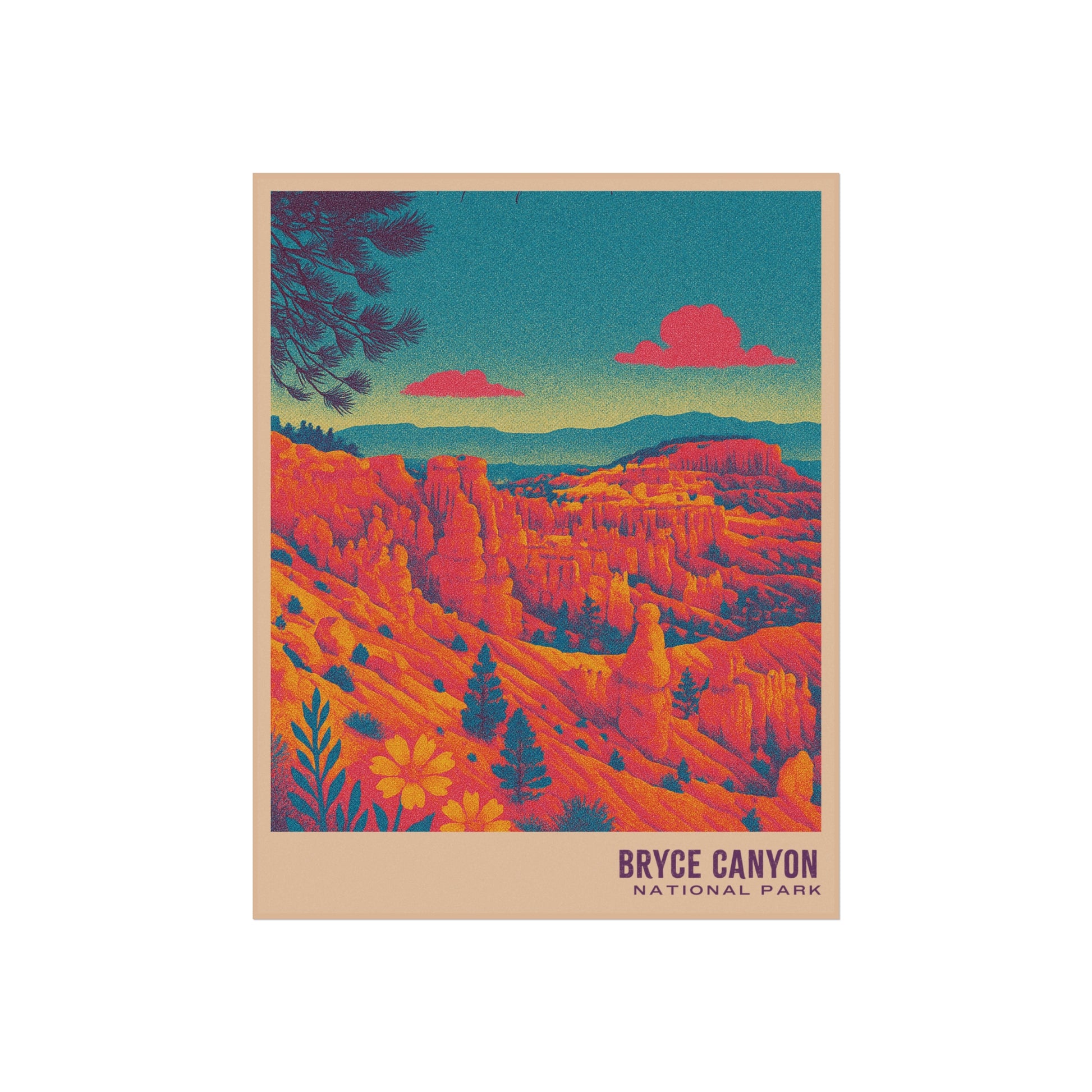 Bryce Canyon National Park Poster : VINTAGEGRAPH Collection