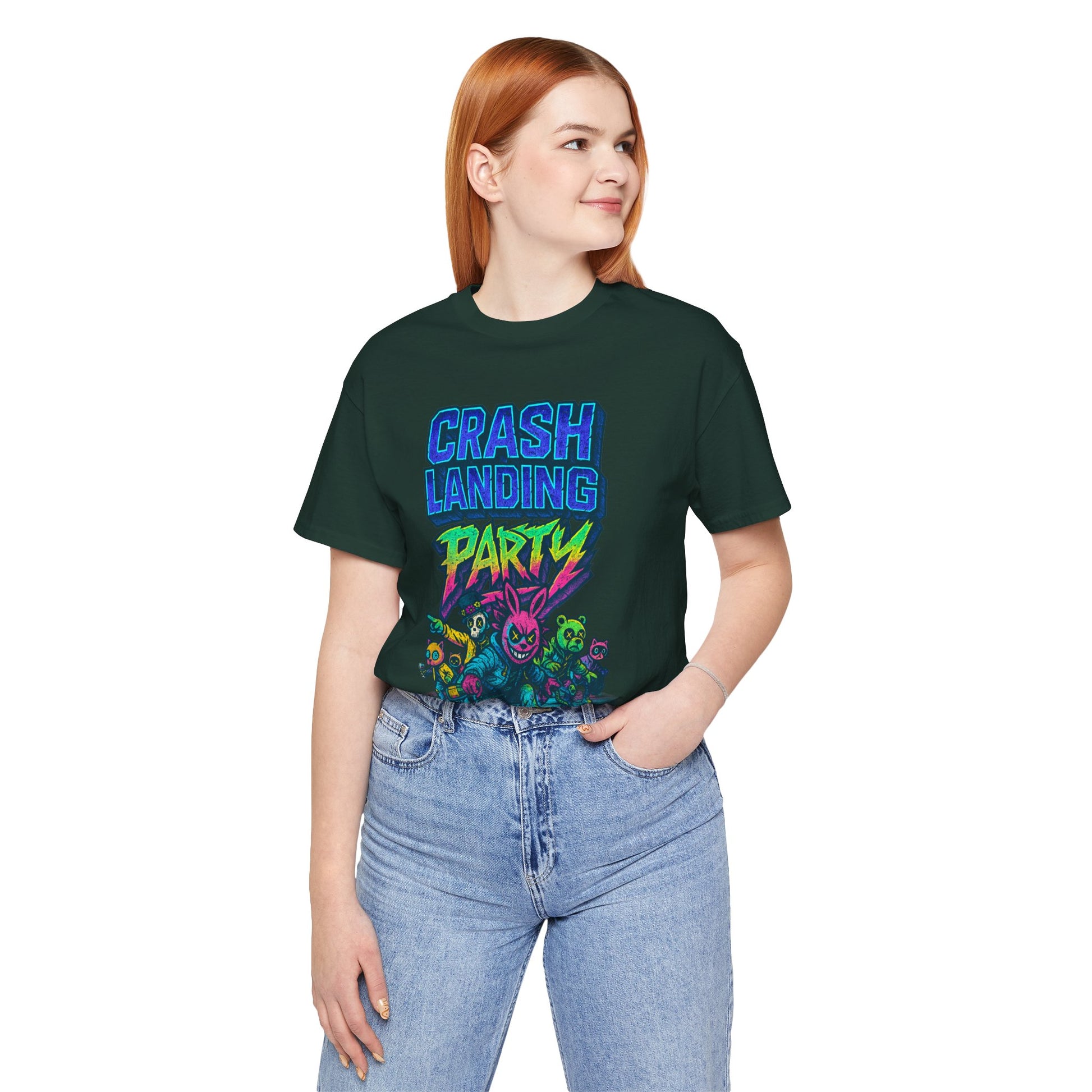CRASH LANDING PARTY Unisex Tee