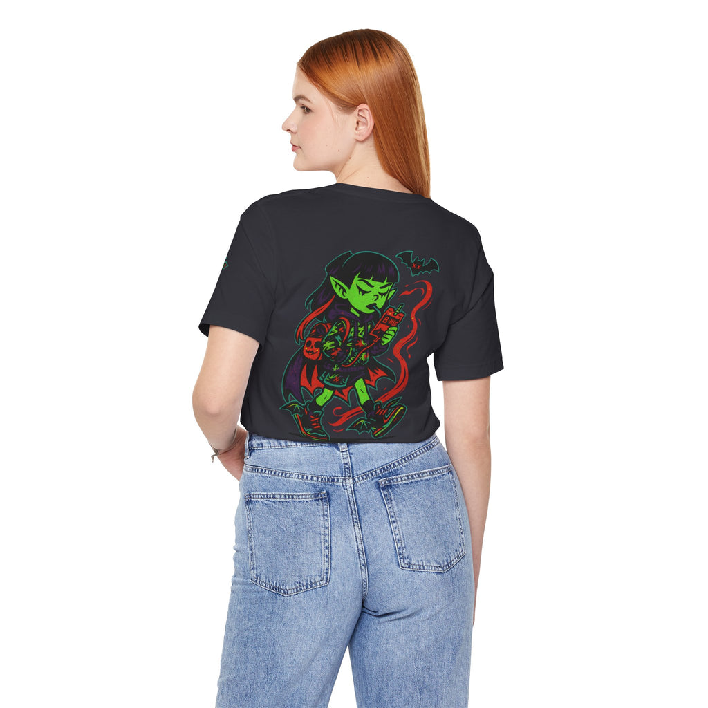 BAD BLOOD Vampire Girl Graphic Tee
