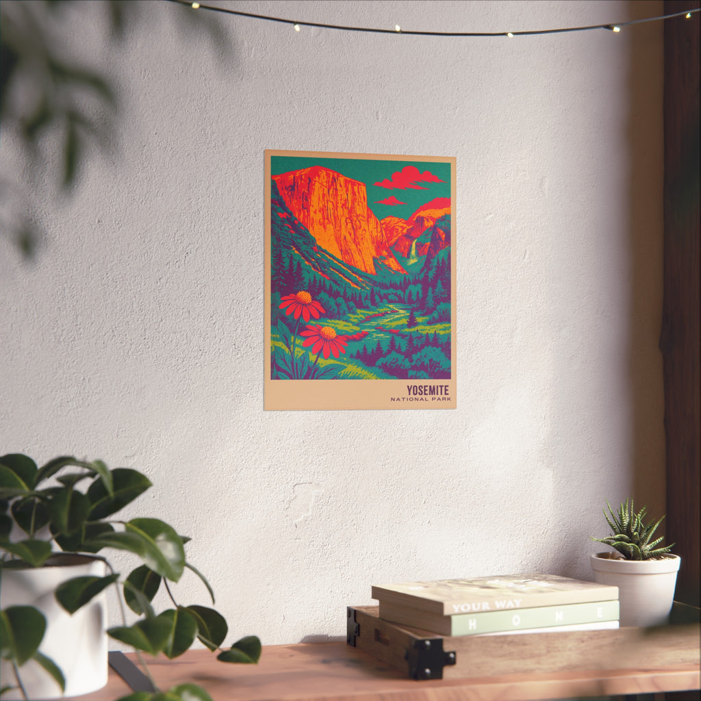 Yosemite National Park Poster : VINTAGEGRAPH Collection