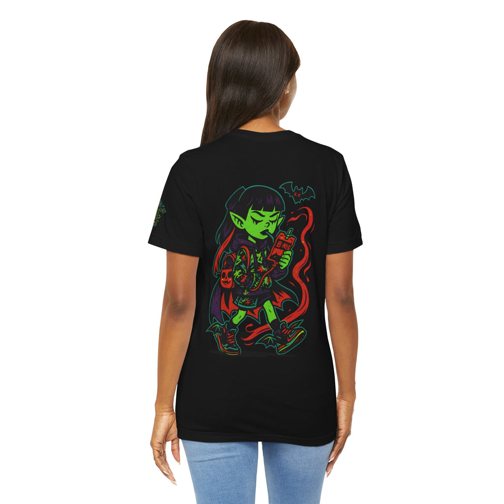 BAD BLOOD Vampire Girl Graphic Tee