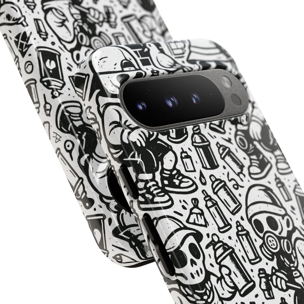Graffiti Artist - Kreepy Kyds Pattern Phone Case