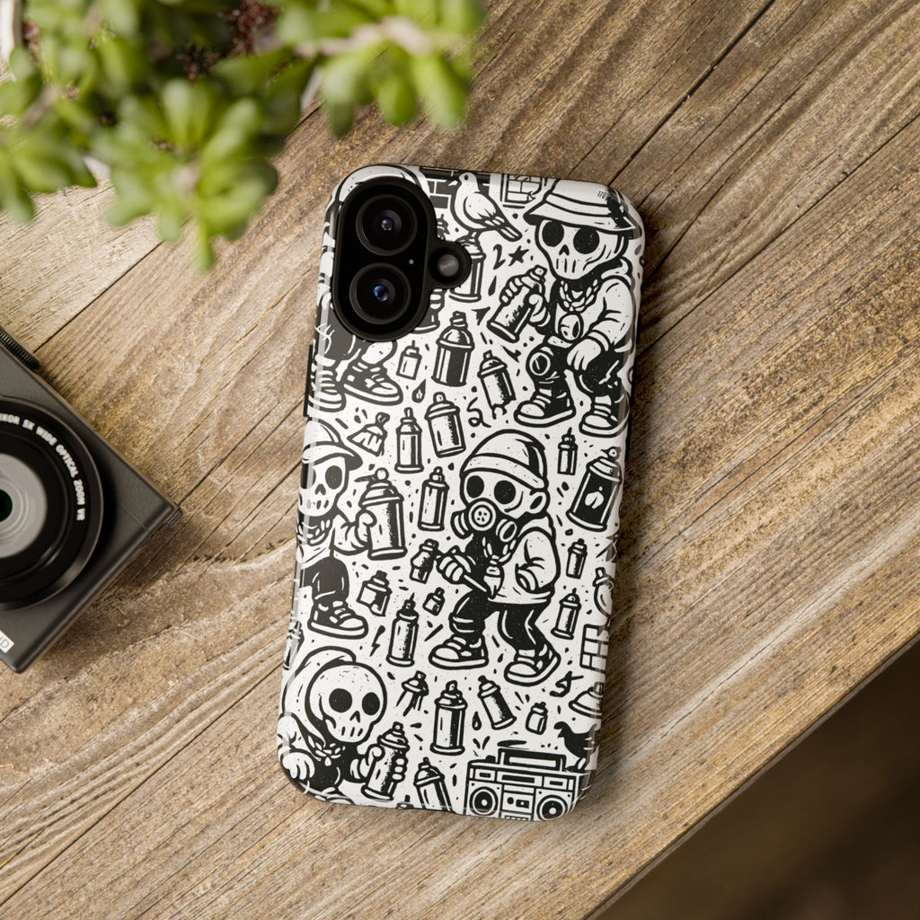 Graffiti Artist - Kreepy Kyds Pattern Phone Case