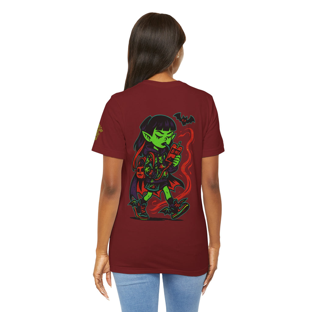BAD BLOOD Vampire Girl Graphic Tee