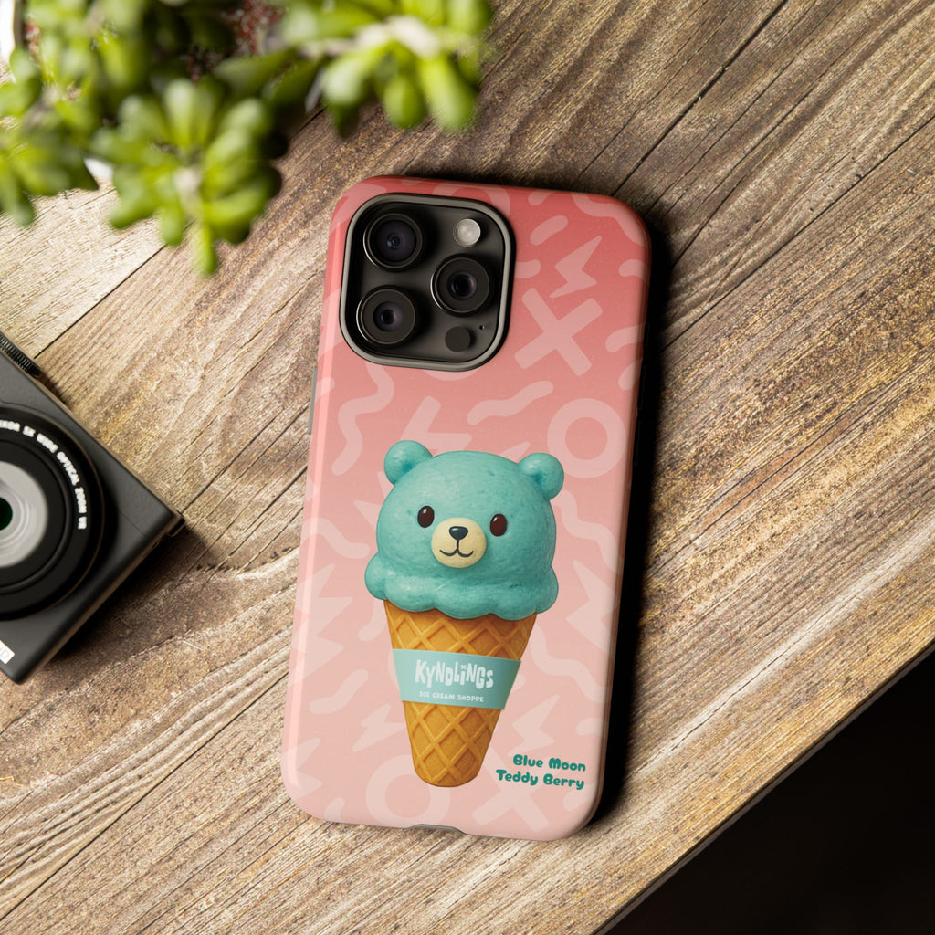 Blue Moon Teddy Berry: ICE CREAM SHOPPE | Sweet & Tough Phone Case
