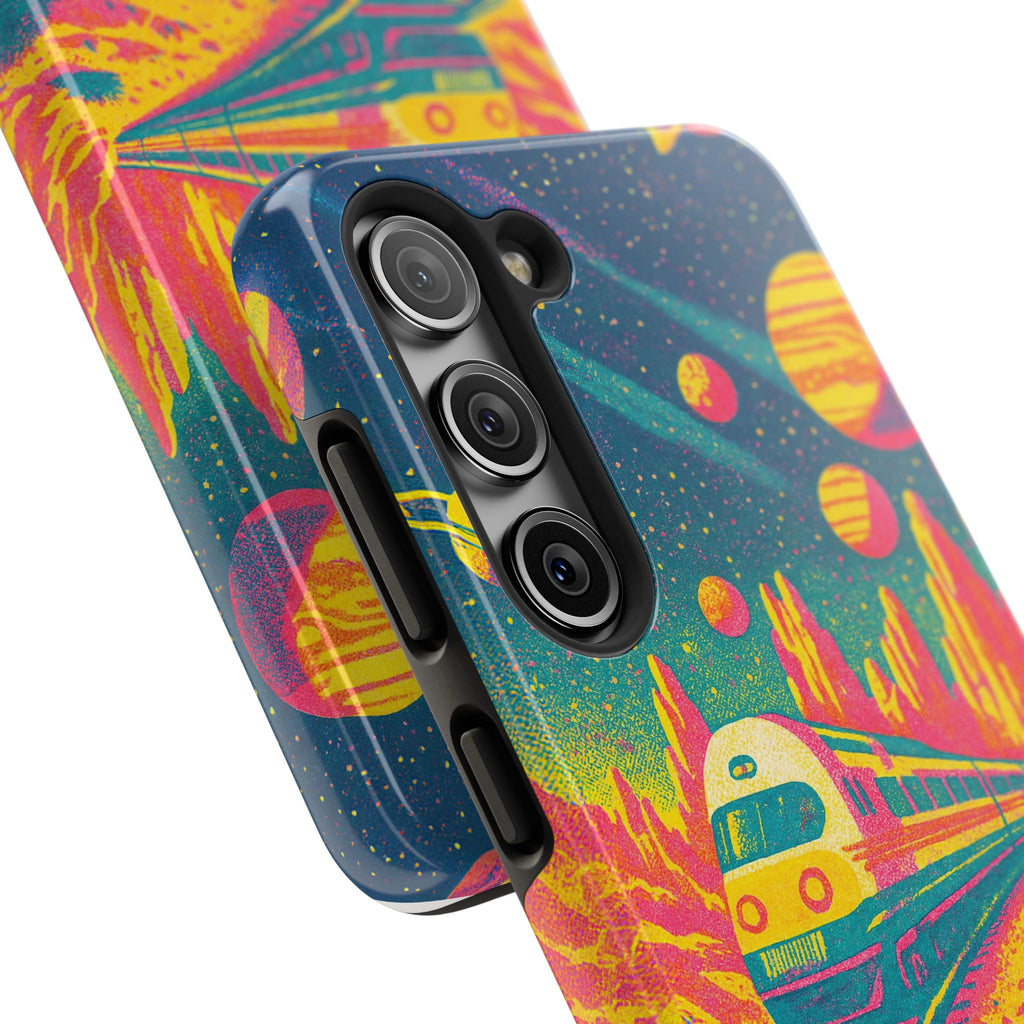 Canyons of Mars Phone Case : VINTAGEGRAPH Collection