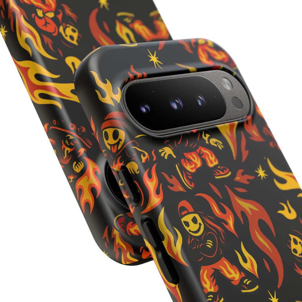 FYRE DANCE - Kreepy Kyds Pattern Phone Case
