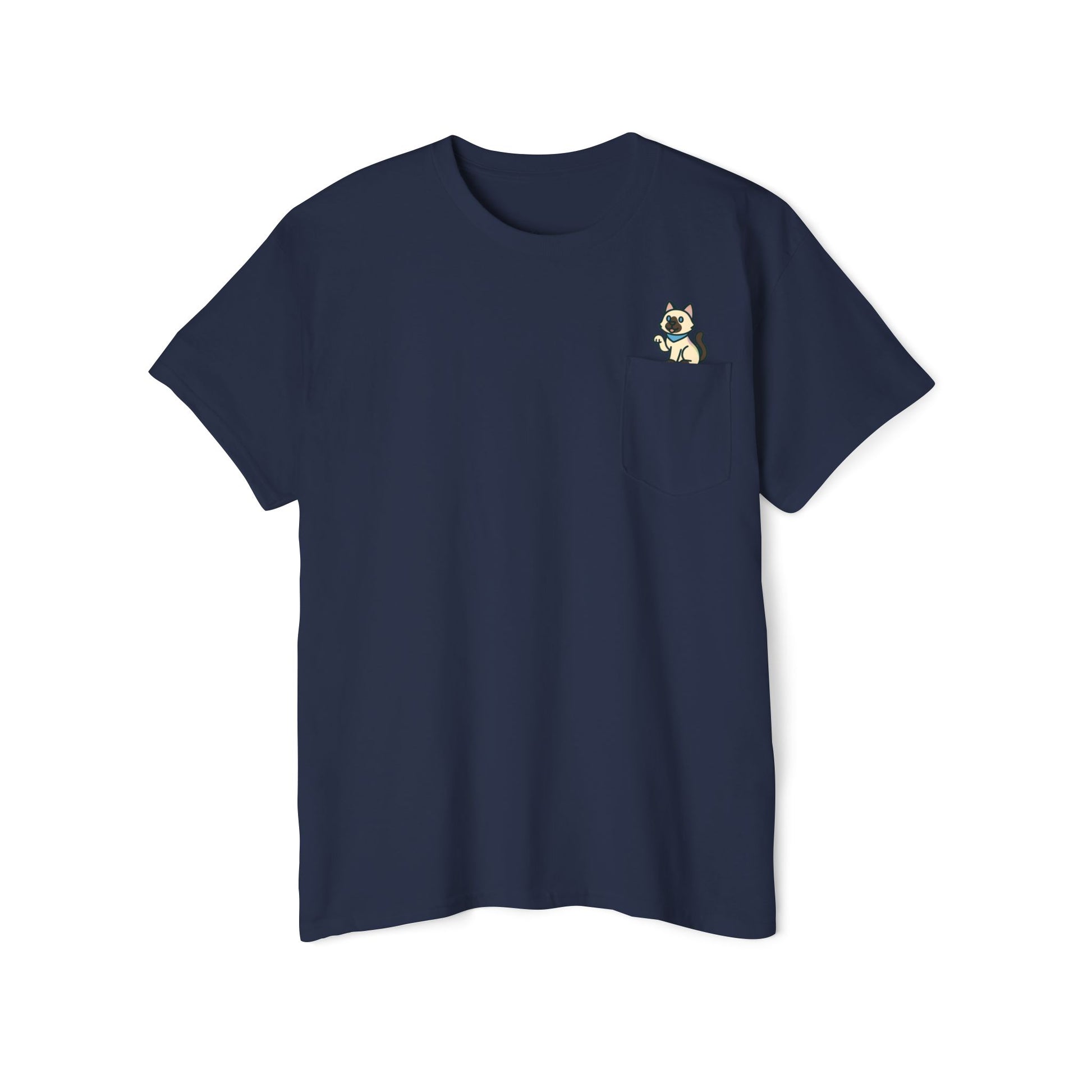 Siamese Cat T-Shirt: Pocket Pets By Kyndlings