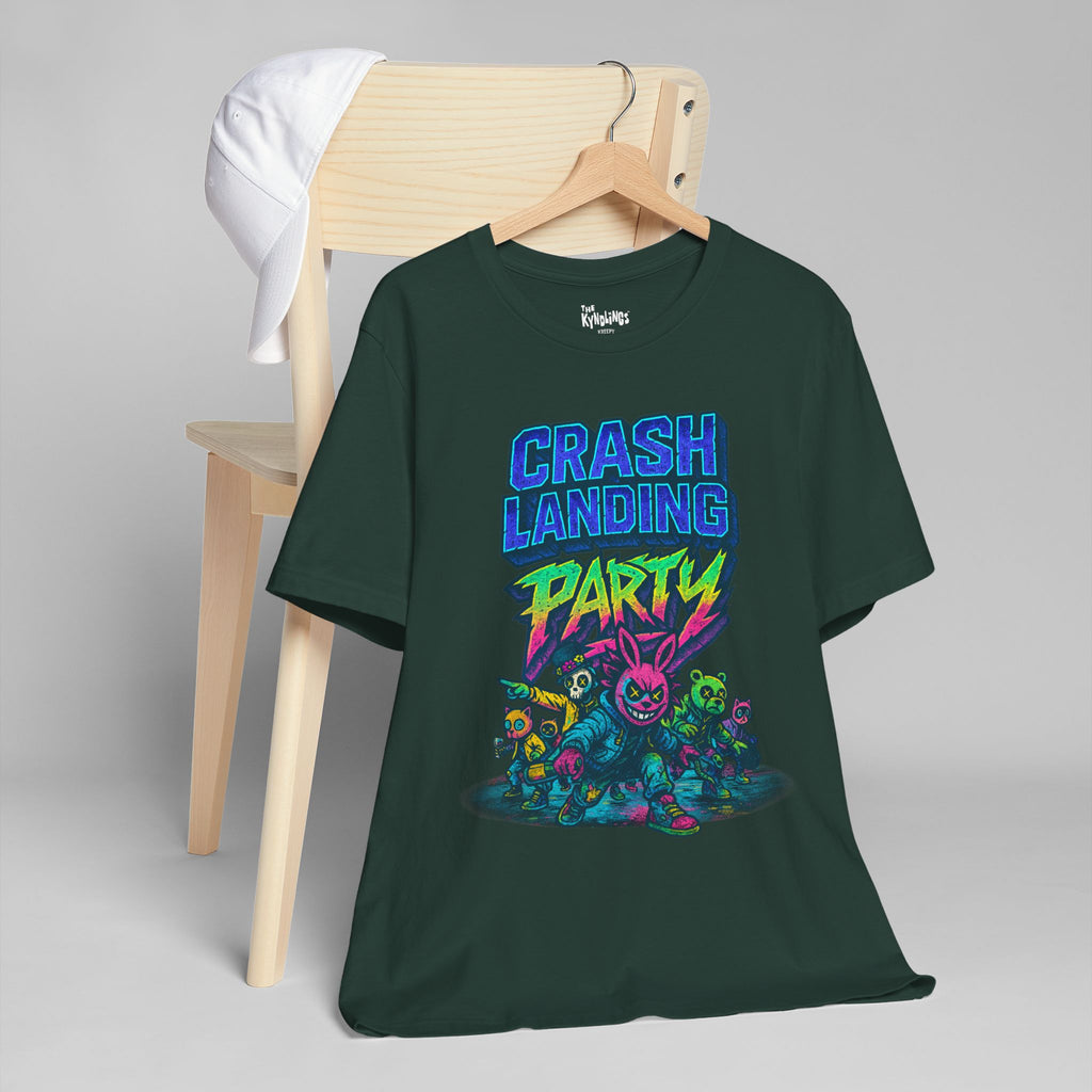 CRASH LANDING PARTY Unisex Tee