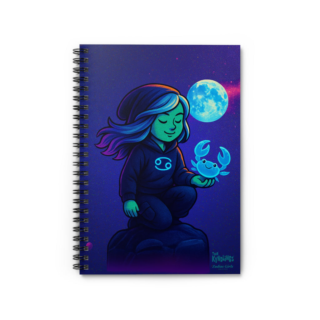 Spiral Notebook by Zodiac Girls: Cancer