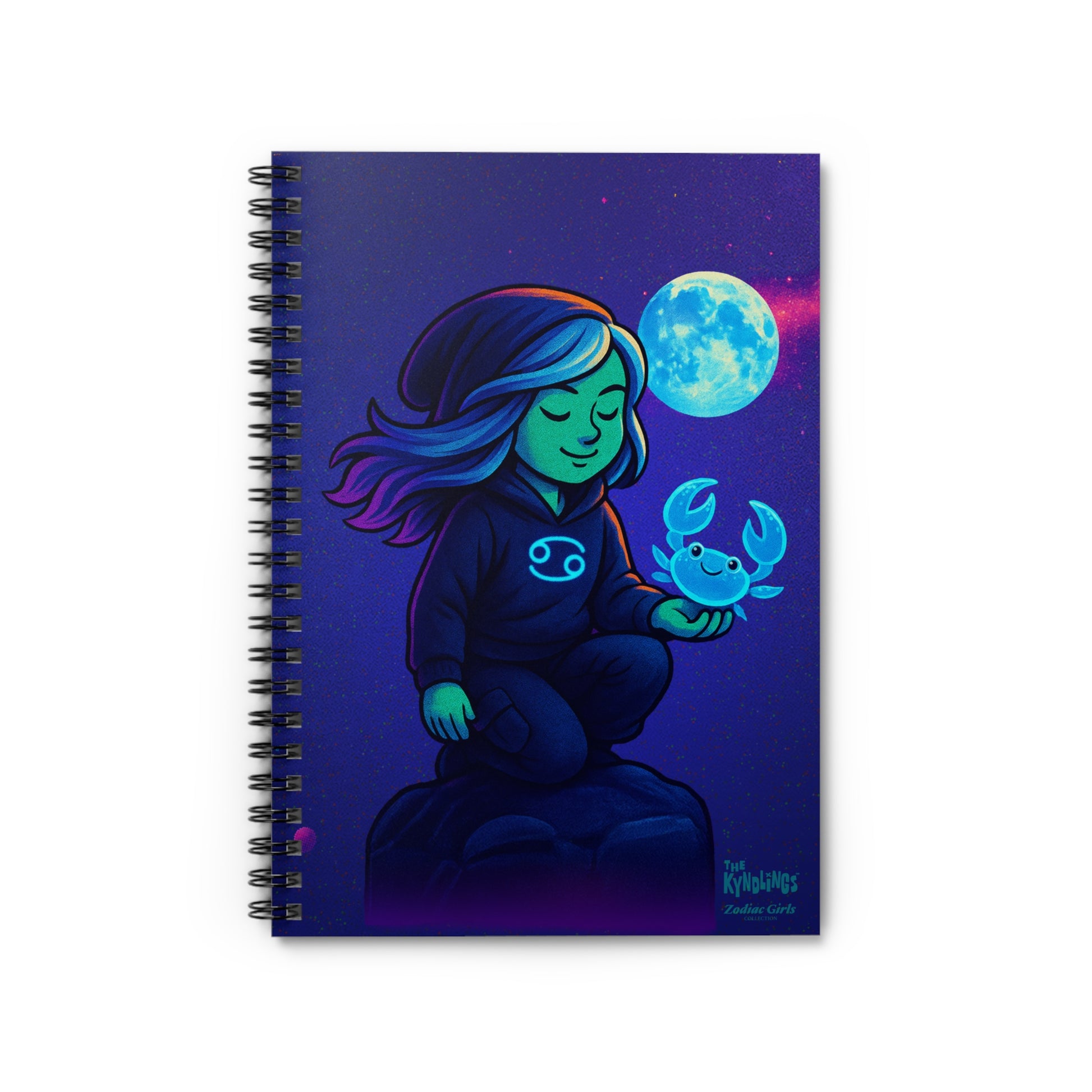 Spiral Notebook by Zodiac Girls: Cancer