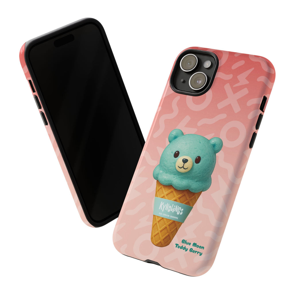 Blue Moon Teddy Berry: ICE CREAM SHOPPE | Sweet & Tough Phone Case
