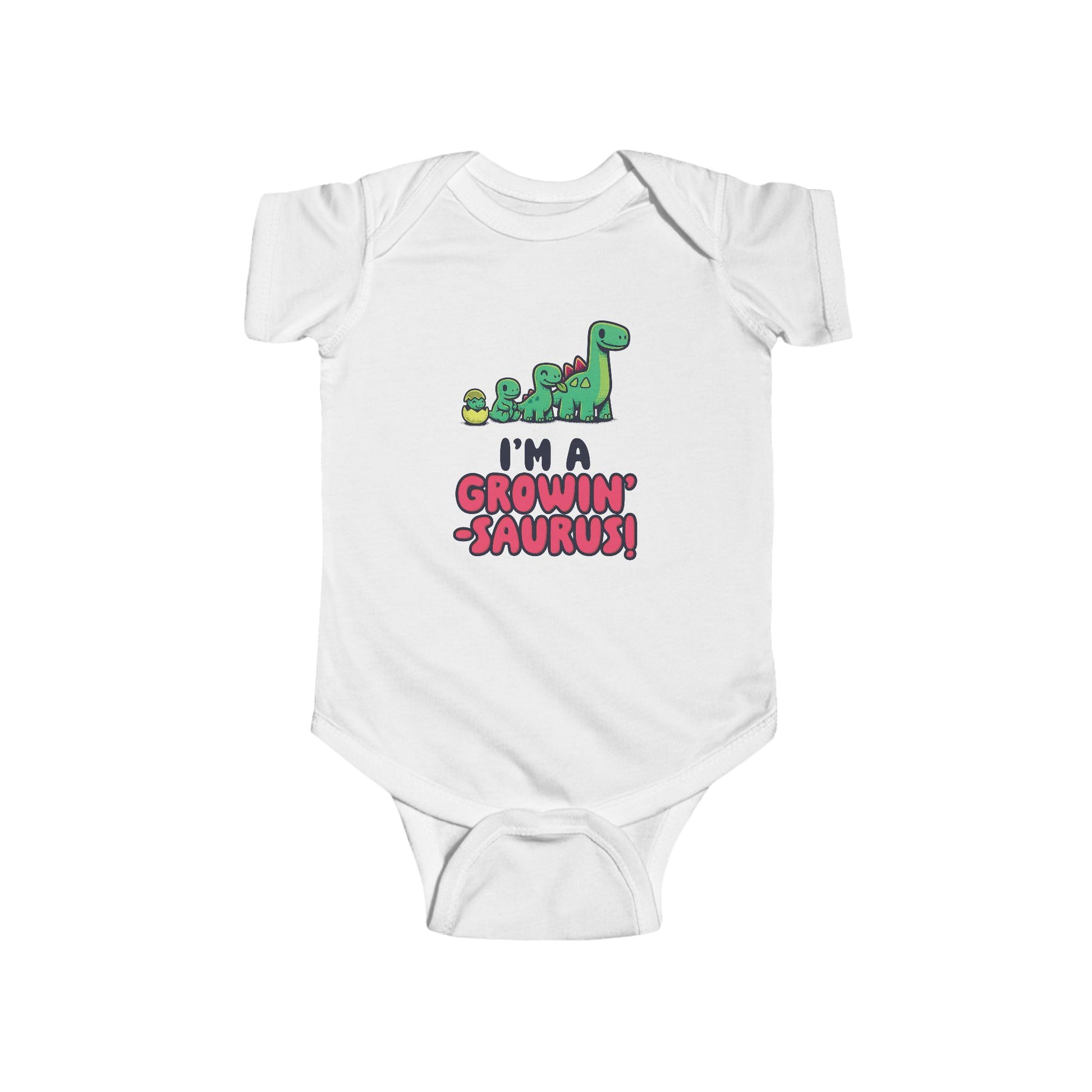 I'm a Growin' Saurus! - Cute Dinosaur Infant Bodysuit , Baby Shower Gift, Toddler Clothing, Dinosaur Lover Outfit, Kids Birthday
