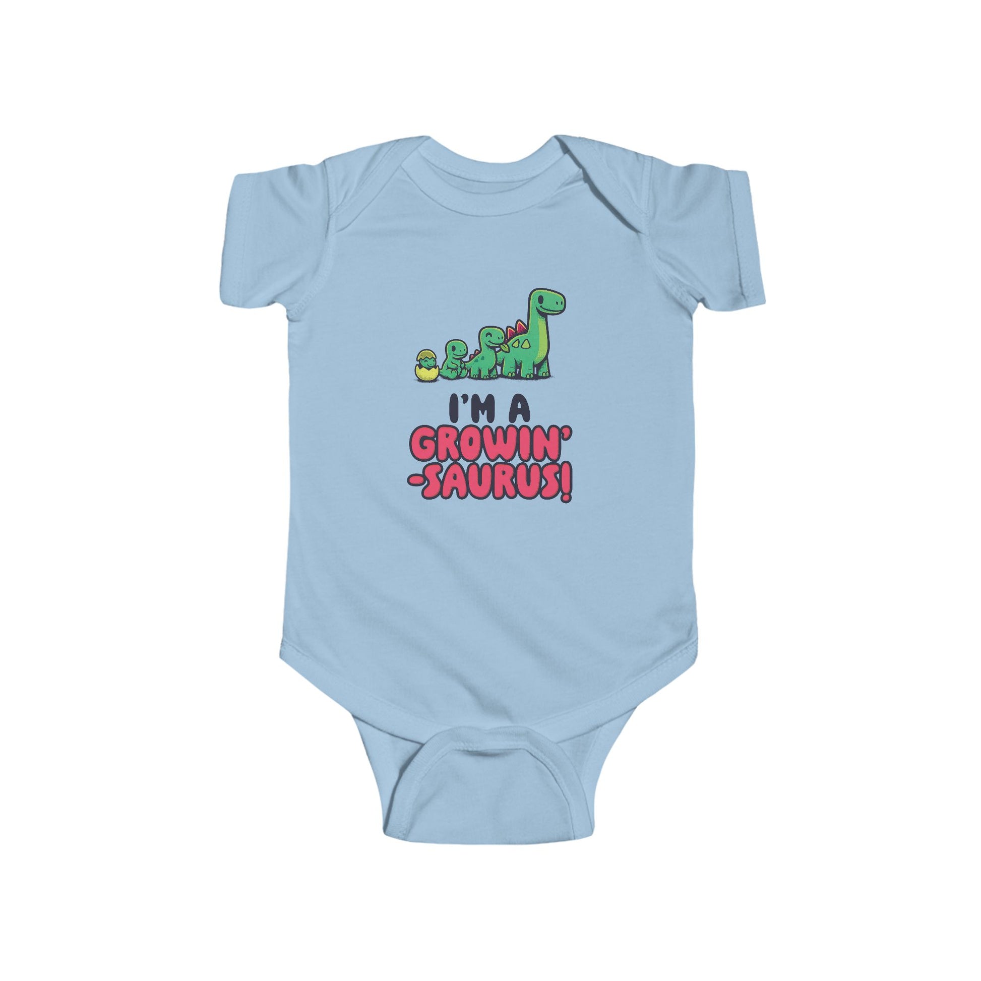 I'm a Growin' Saurus! - Cute Dinosaur Infant Bodysuit , Baby Shower Gift, Toddler Clothing, Dinosaur Lover Outfit, Kids Birthday