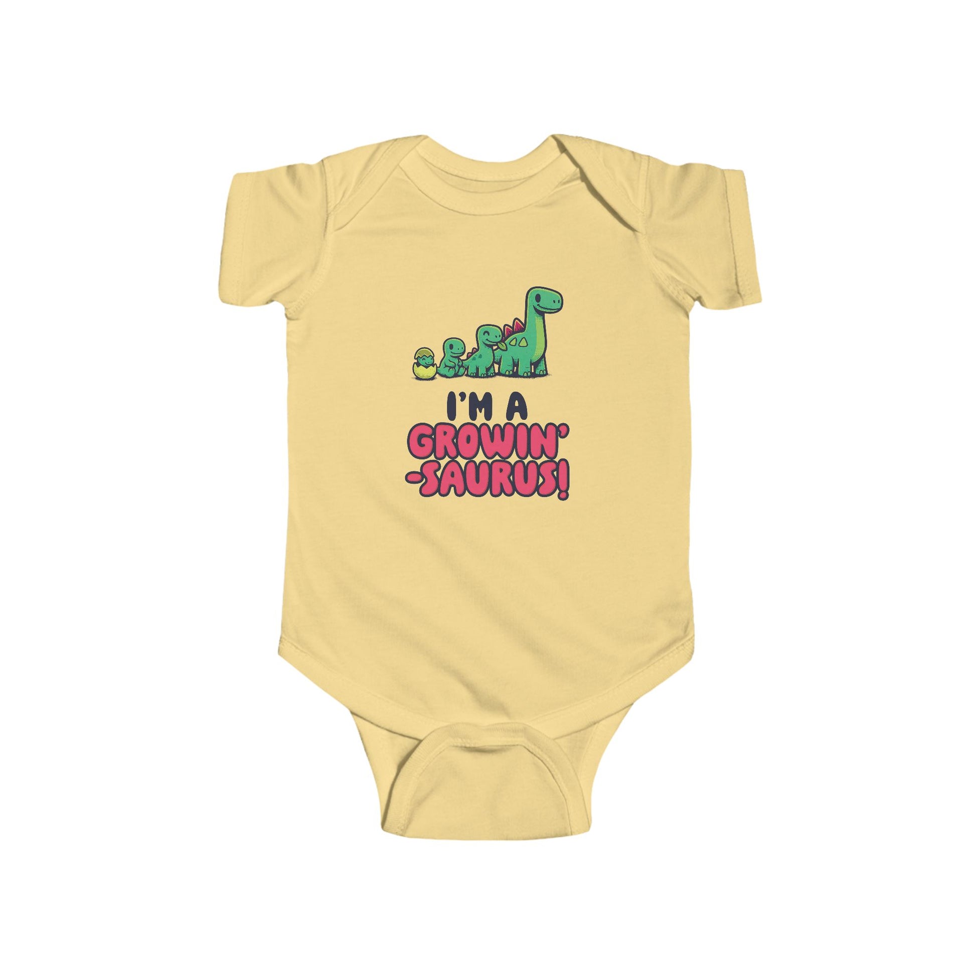 I'm a Growin' Saurus! - Cute Dinosaur Infant Bodysuit , Baby Shower Gift, Toddler Clothing, Dinosaur Lover Outfit, Kids Birthday