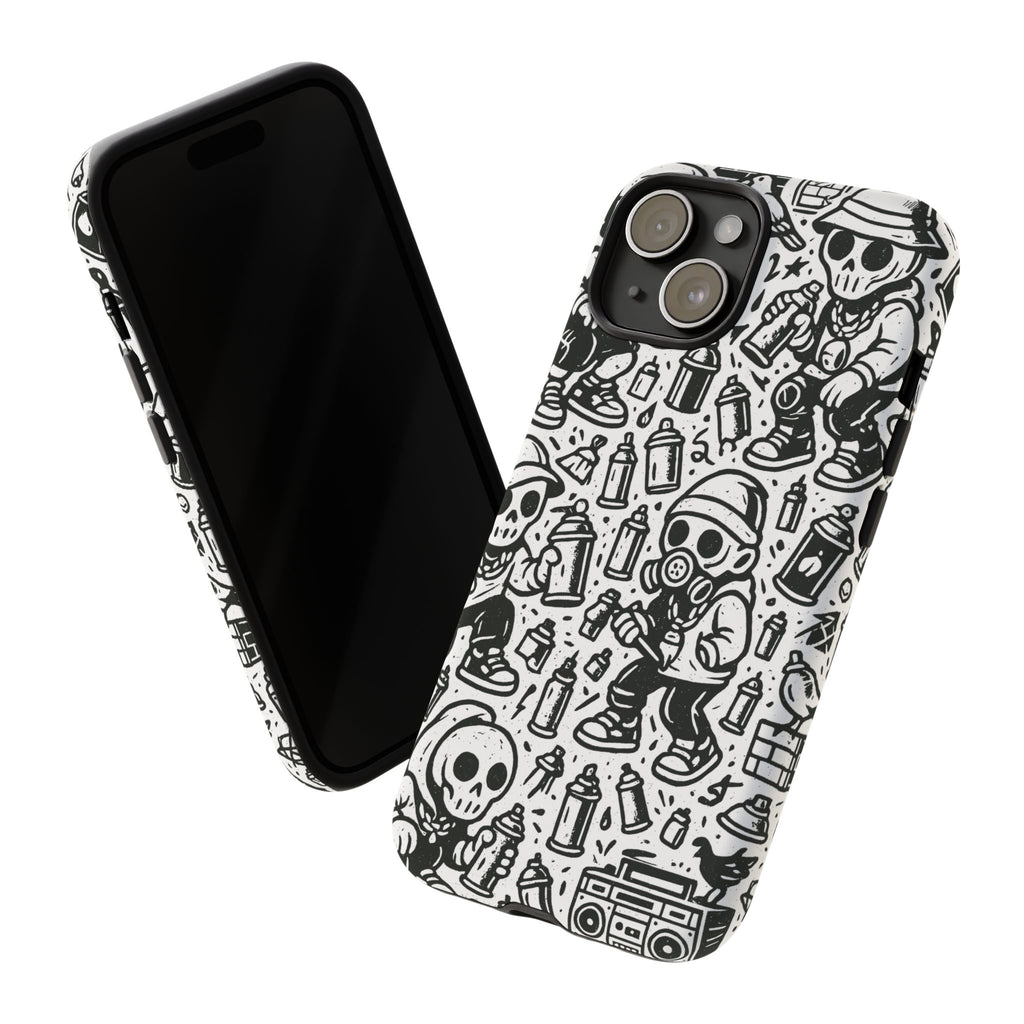 Graffiti Artist - Kreepy Kyds Pattern Phone Case