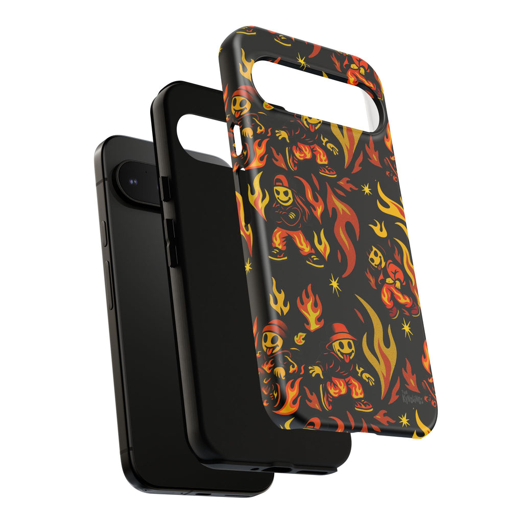 FYRE DANCE - Kreepy Kyds Pattern Phone Case