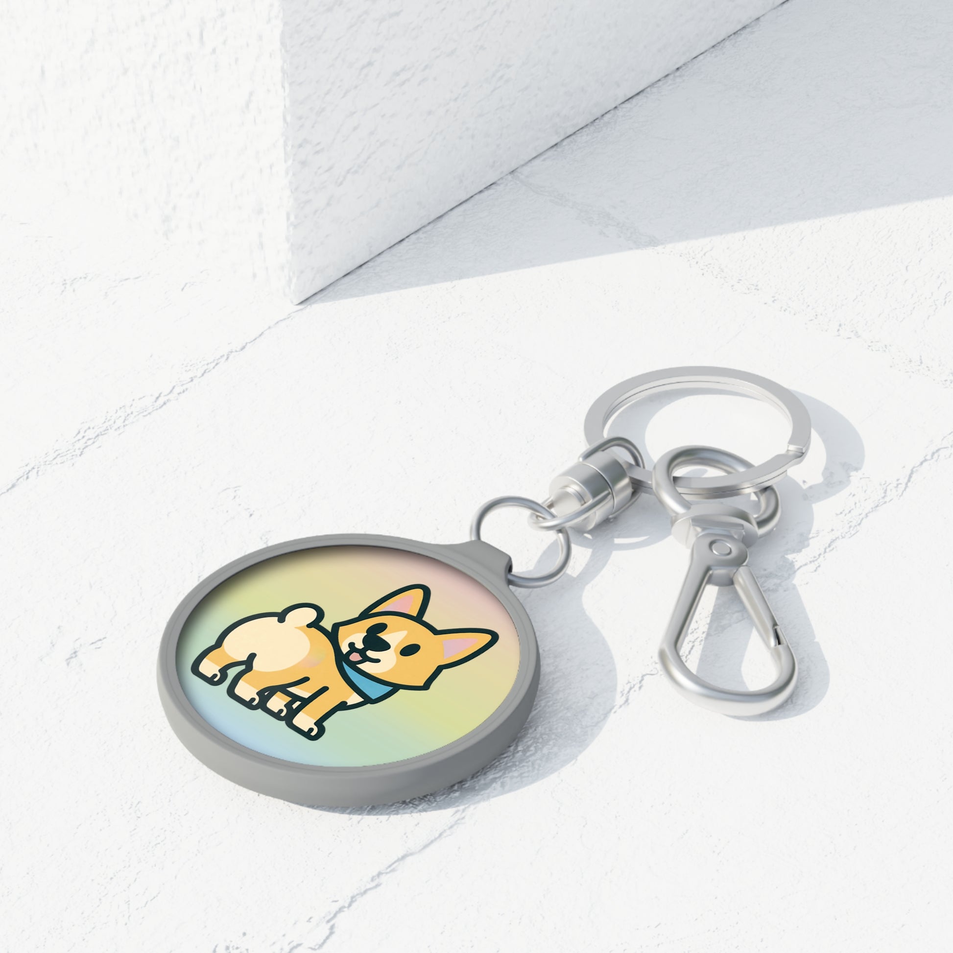 Corgi Keyring Tag : Pocket Pet Collection