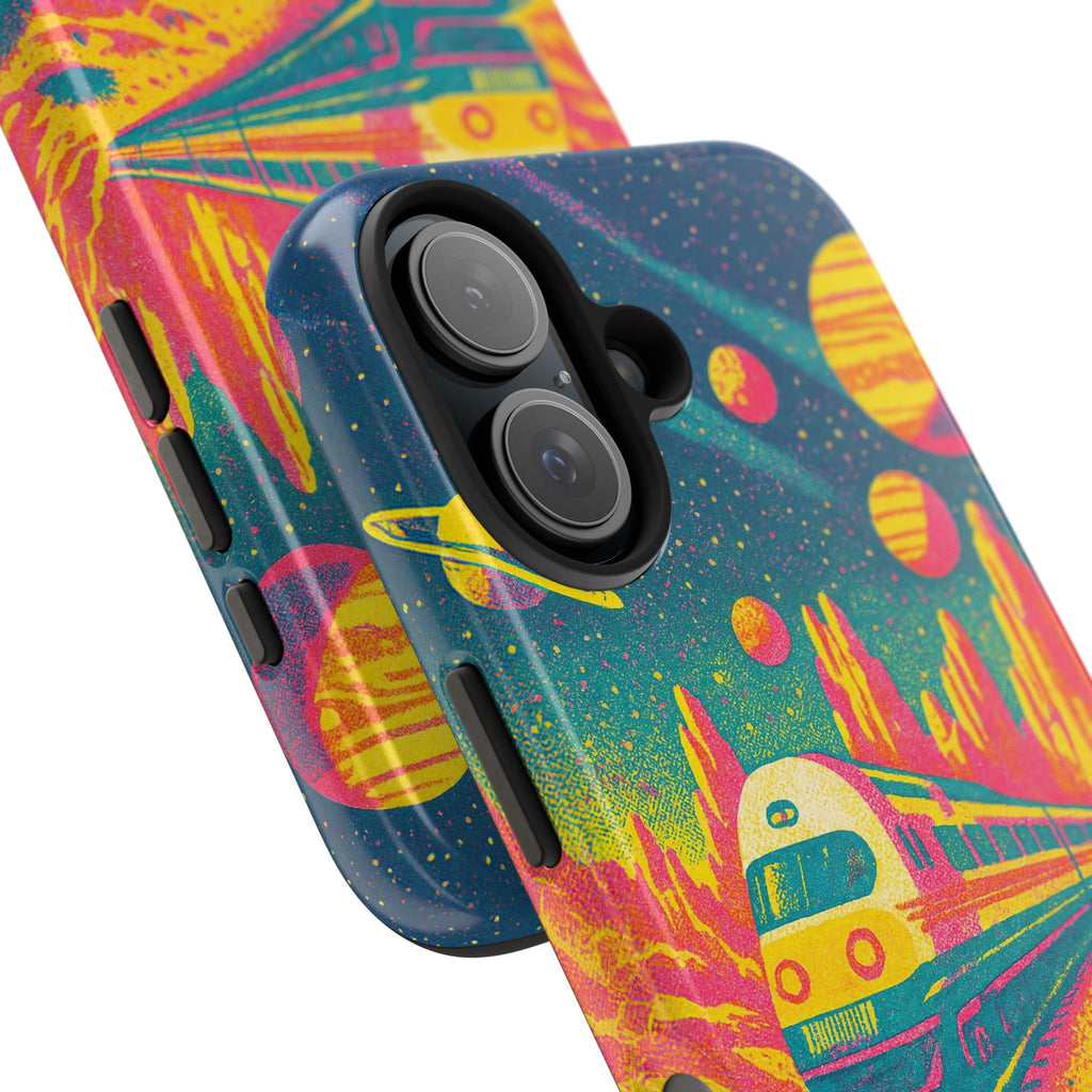Canyons of Mars Phone Case : VINTAGEGRAPH Collection
