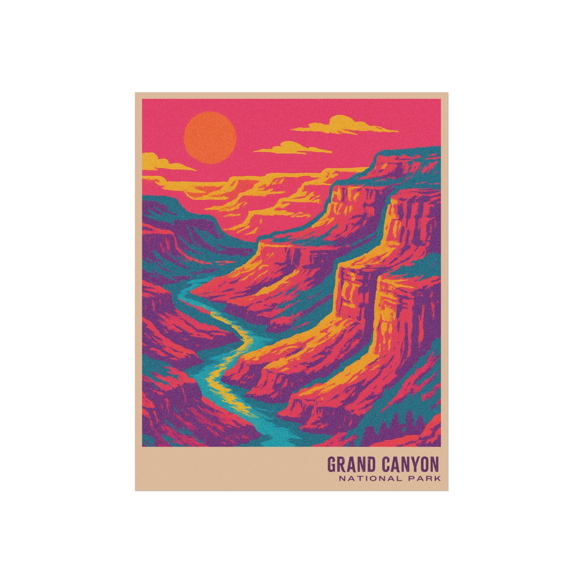 Grand Canyon National Park Poster : VINTAGEGRAPH Collection