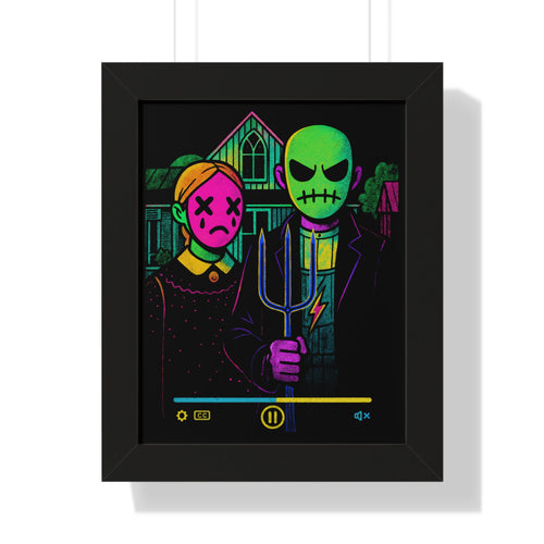 American Gothic Revival - Framed Poster