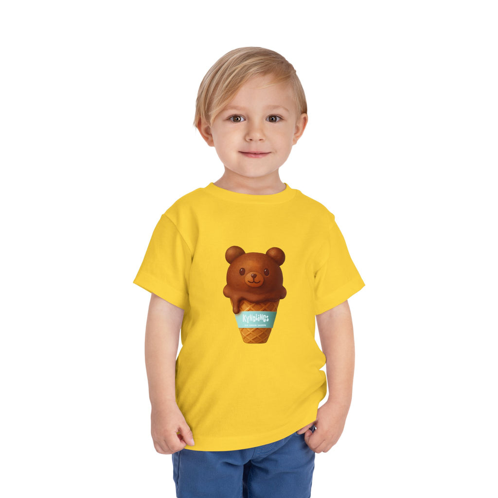 Brownie Bear Toddler Tee : ICE CREAM SHOPPE
