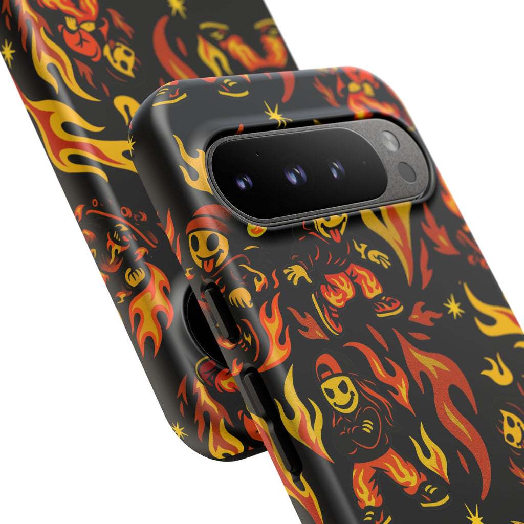 FYRE DANCE - Kreepy Kyds Pattern Phone Case