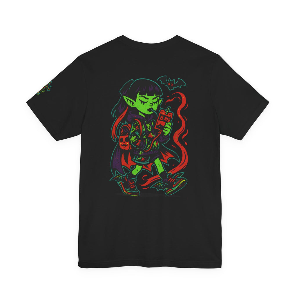 BAD BLOOD Vampire Girl Graphic Tee