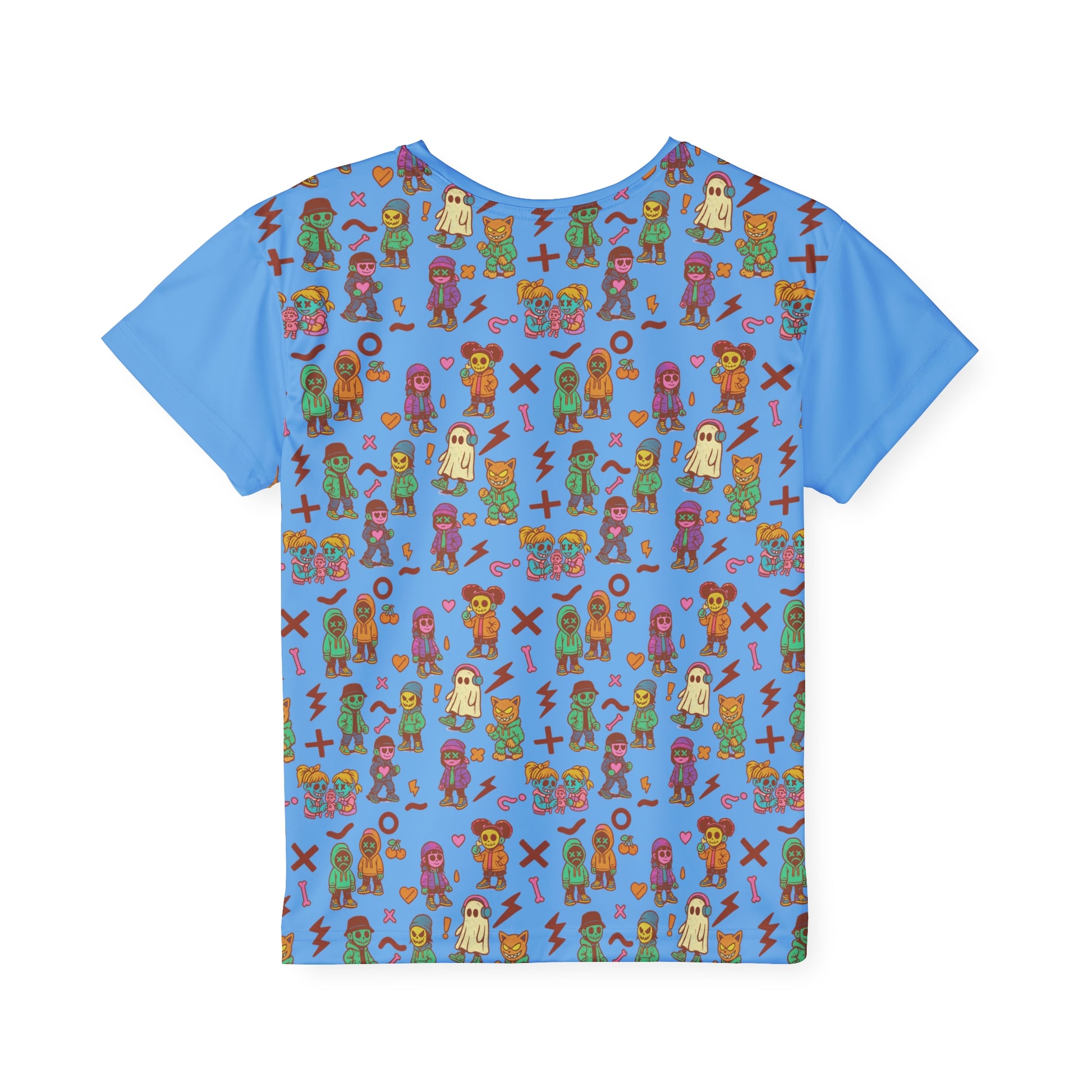 Kid's Pattern Sports Jersey - Kreepy Kyds