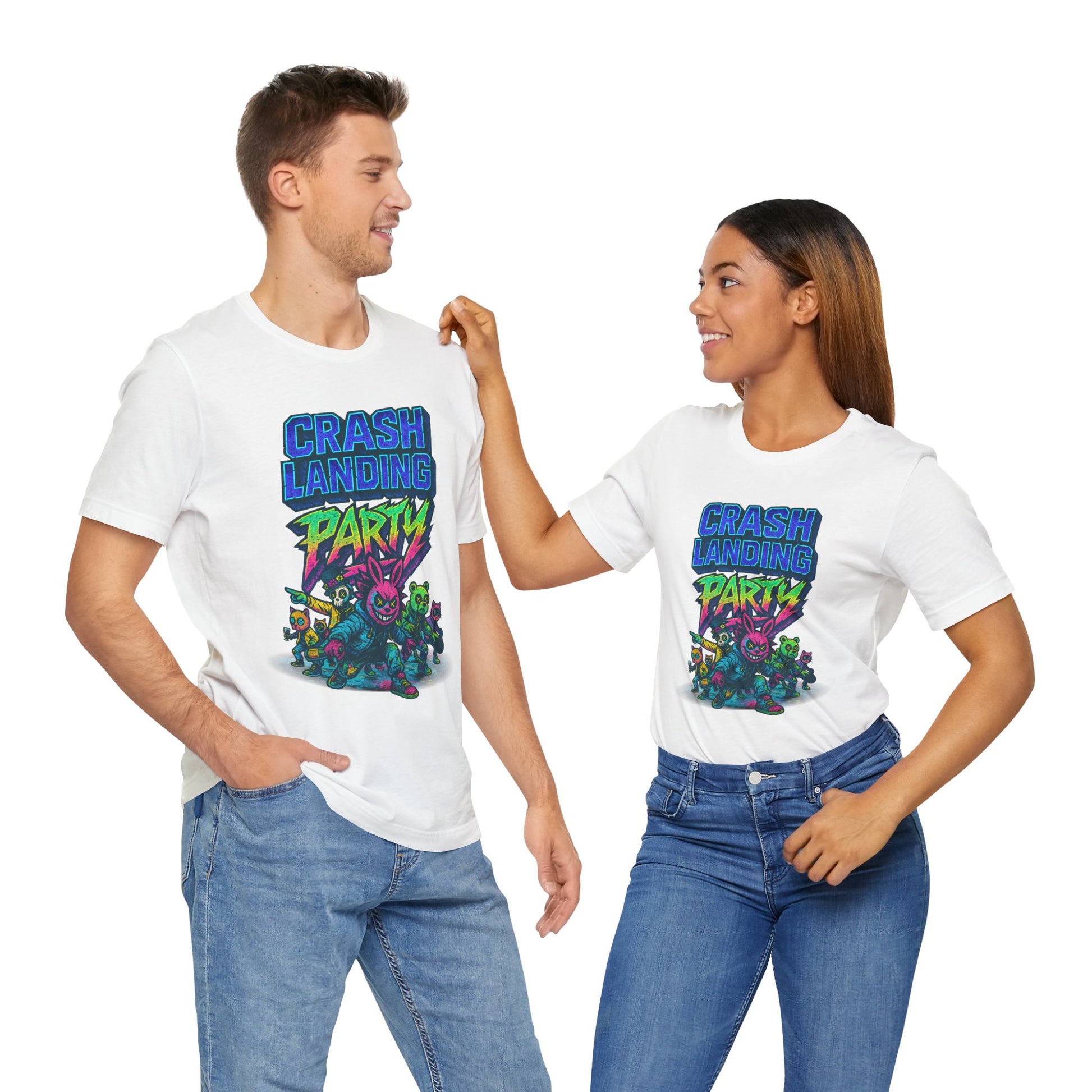 CRASH LANDING PARTY Unisex Tee