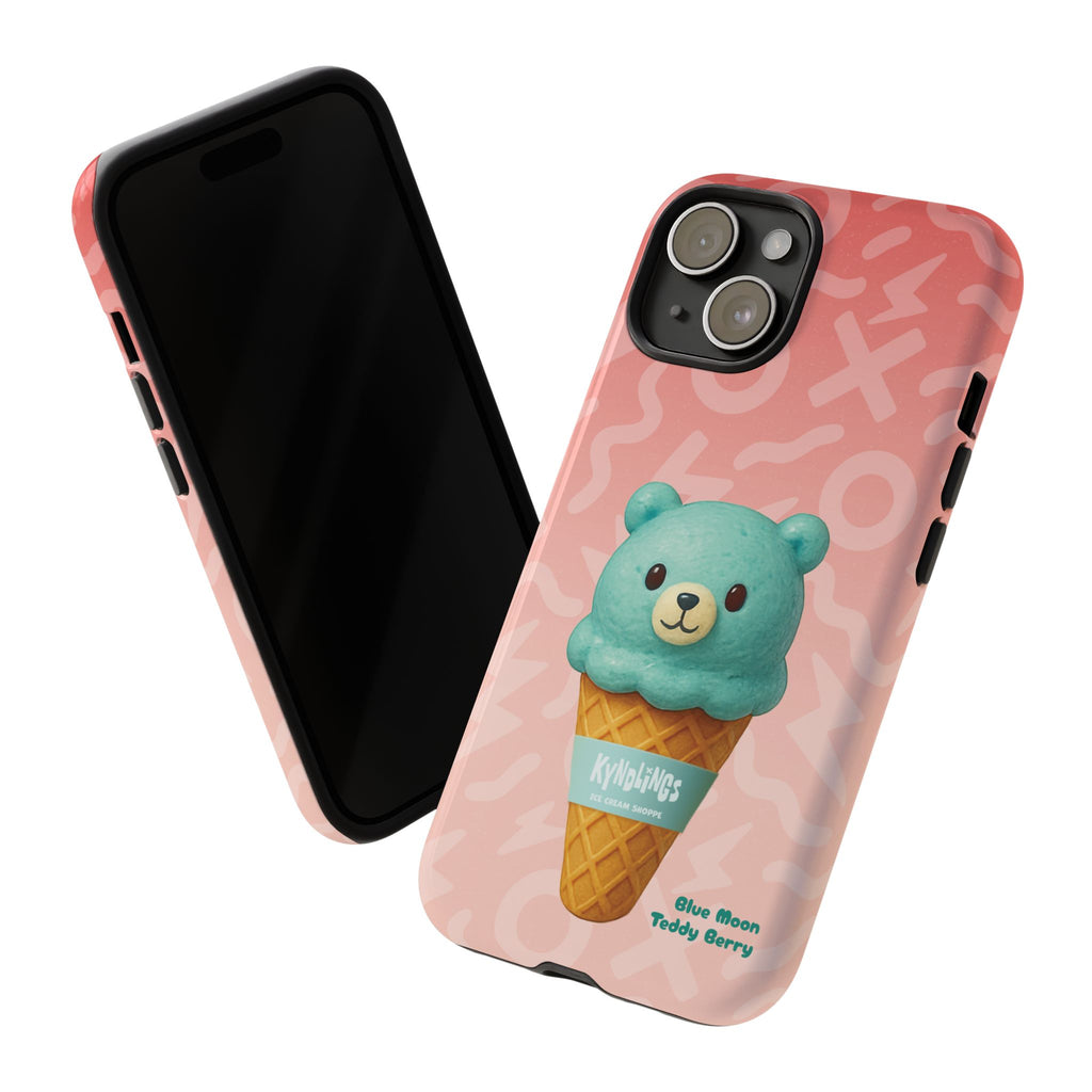 Blue Moon Teddy Berry: ICE CREAM SHOPPE | Sweet & Tough Phone Case