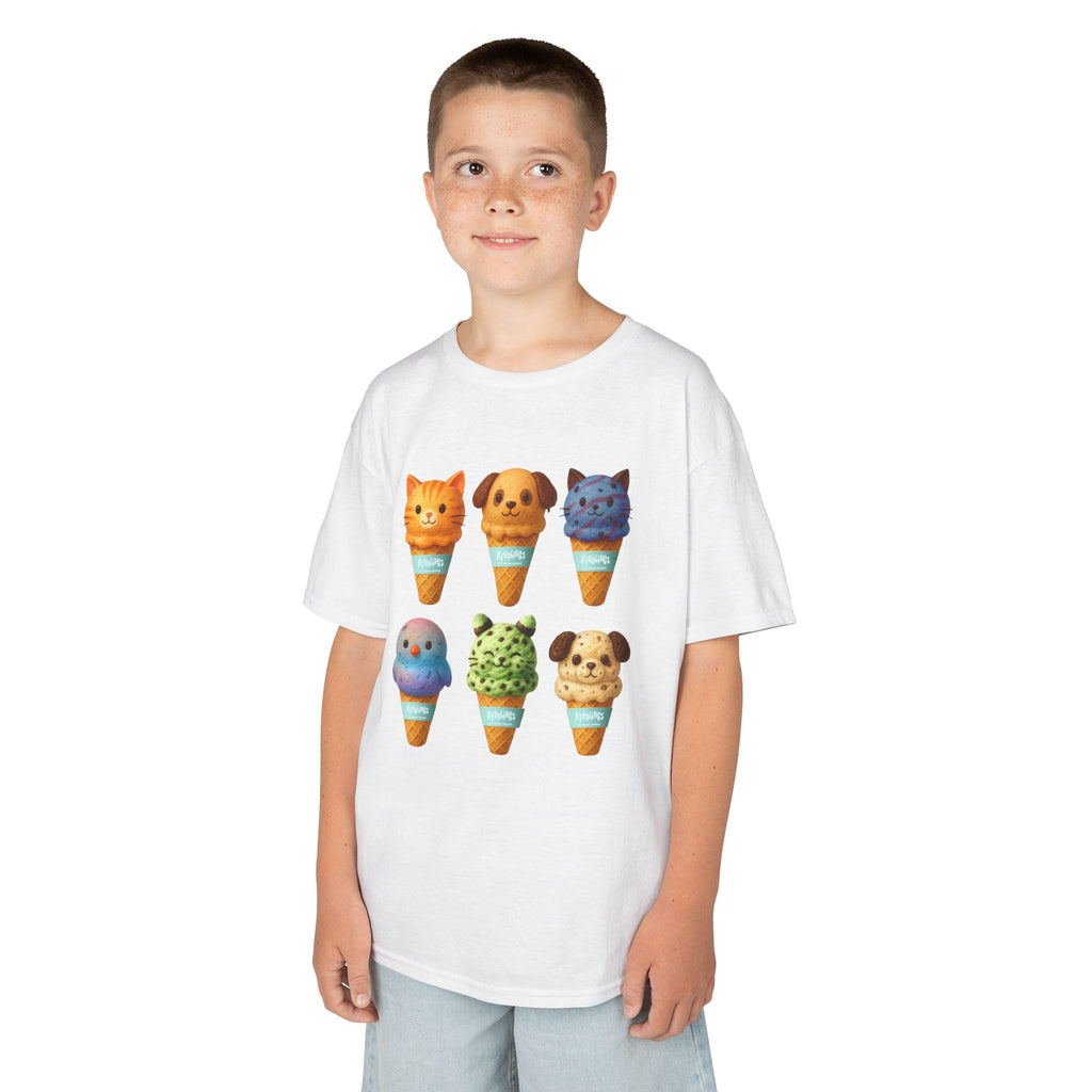 SIX PACK : ICE CREAM SHOPPE | Kids Heavy Cotton Tee