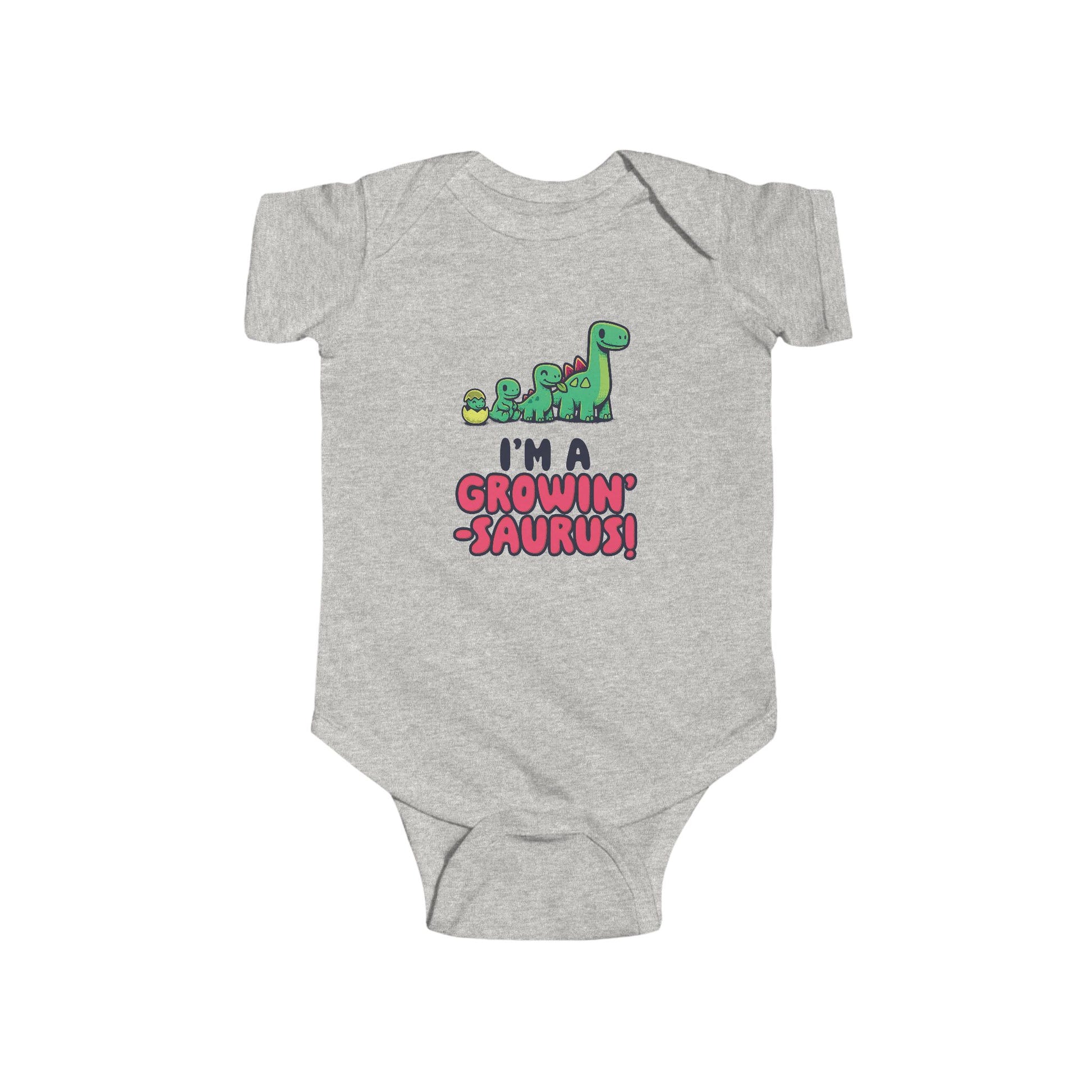 I'm a Growin' Saurus! - Cute Dinosaur Infant Bodysuit , Baby Shower Gift, Toddler Clothing, Dinosaur Lover Outfit, Kids Birthday