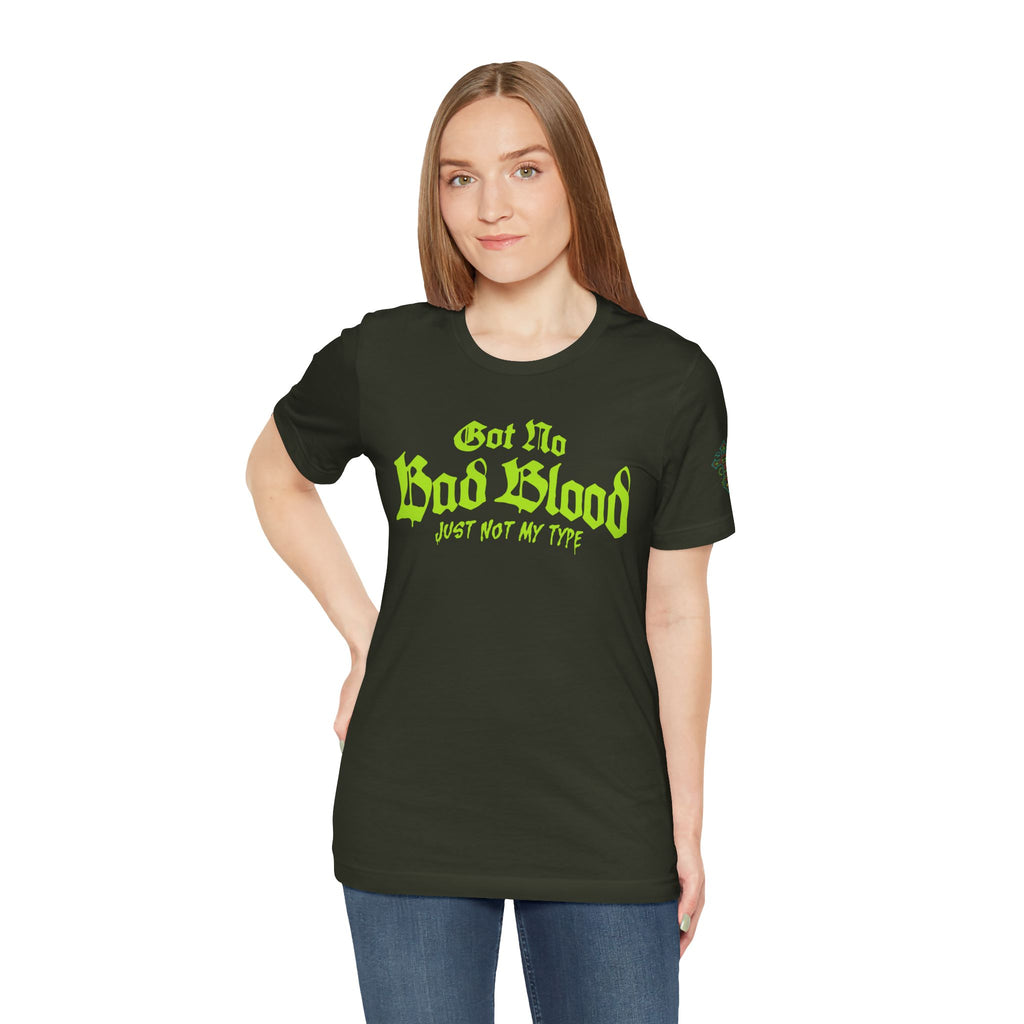 BAD BLOOD Vampire Girl Graphic Tee
