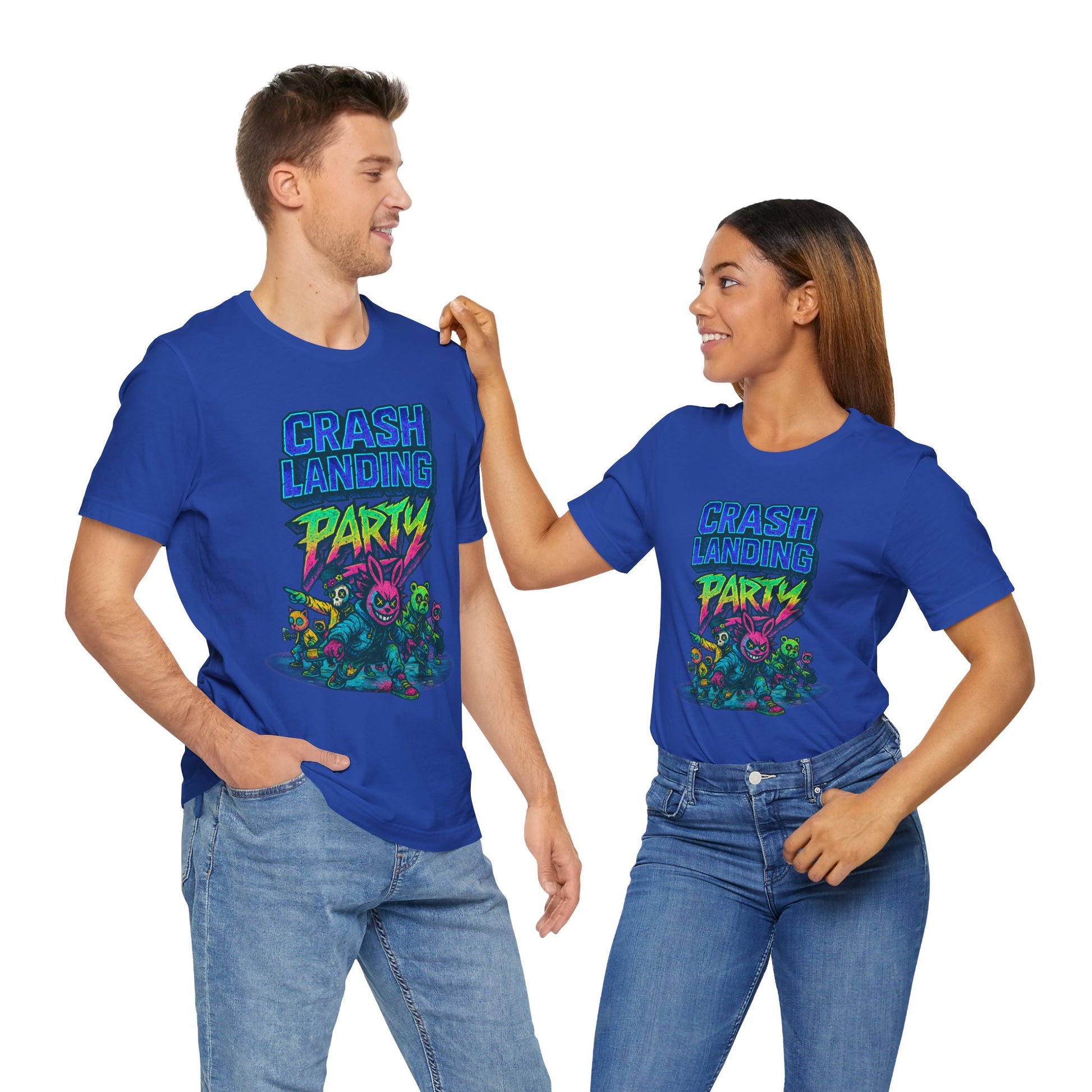 CRASH LANDING PARTY Unisex Tee