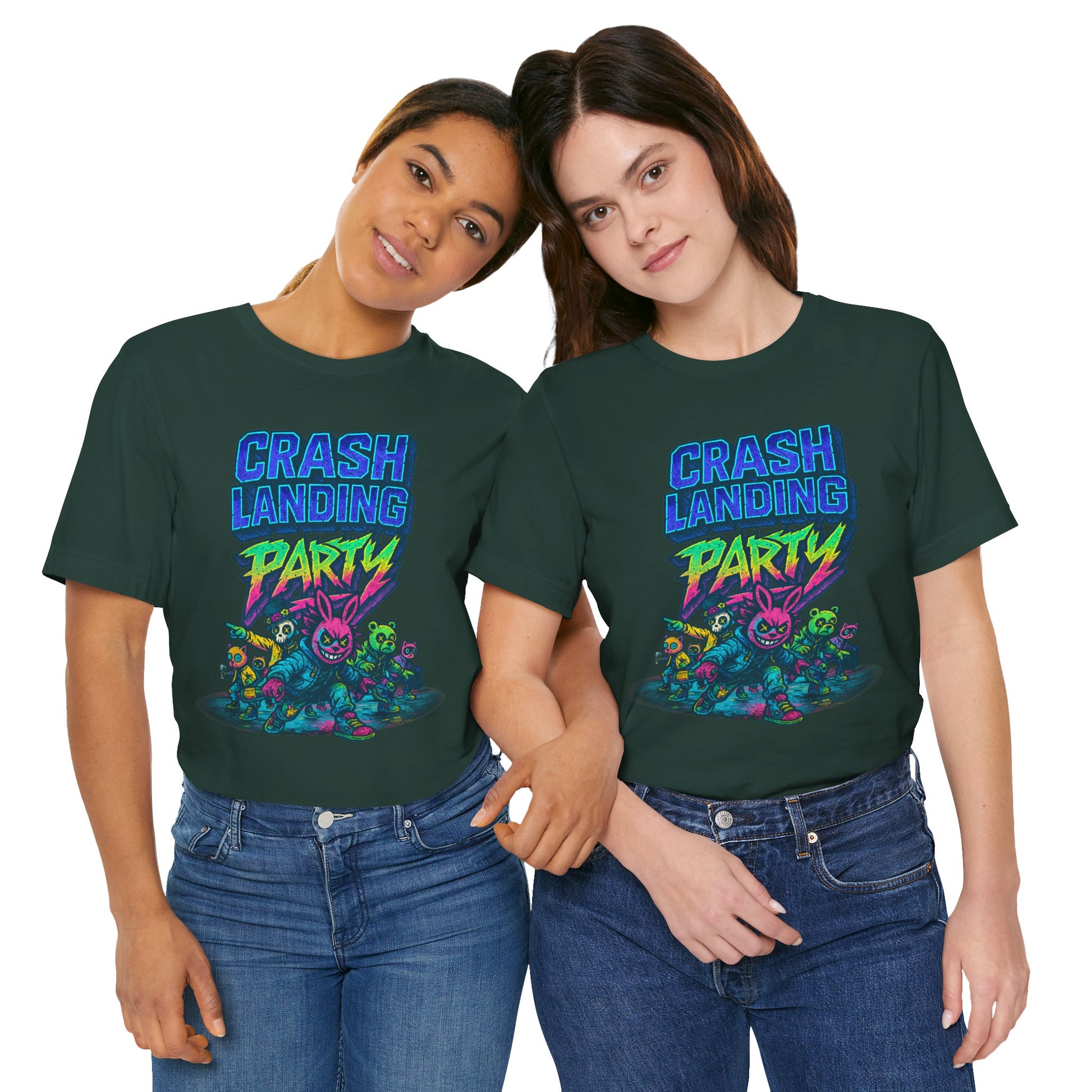 CRASH LANDING PARTY Unisex Tee